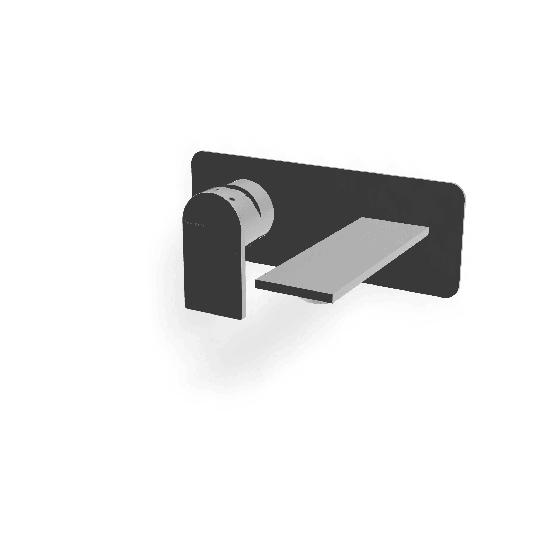Внешняя часть смесителя для раковины из стены 110 мм Ran