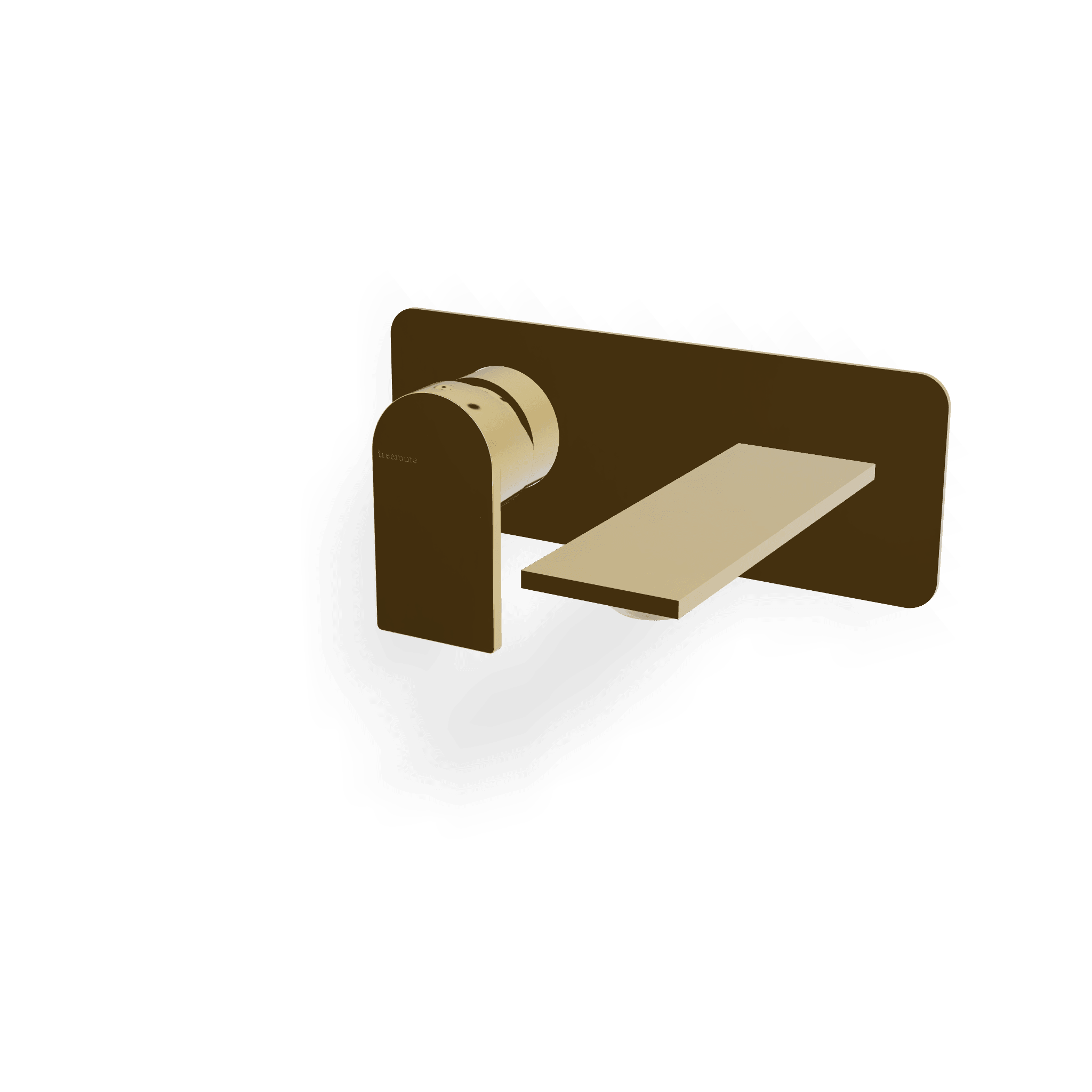 Внешняя часть смесителя для раковины из стены 110 мм Ran