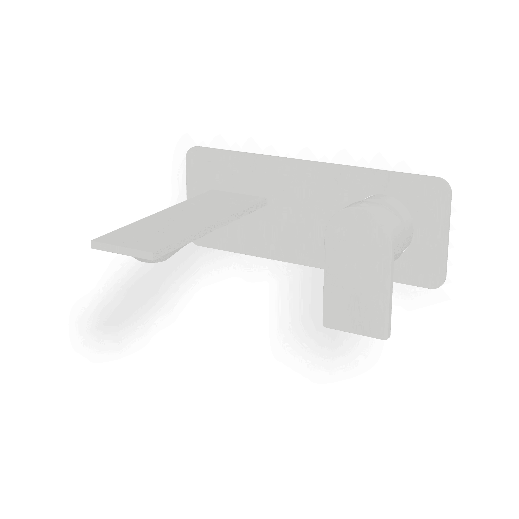 Внешняя часть смесителя для раковины из стены 110 мм Ran