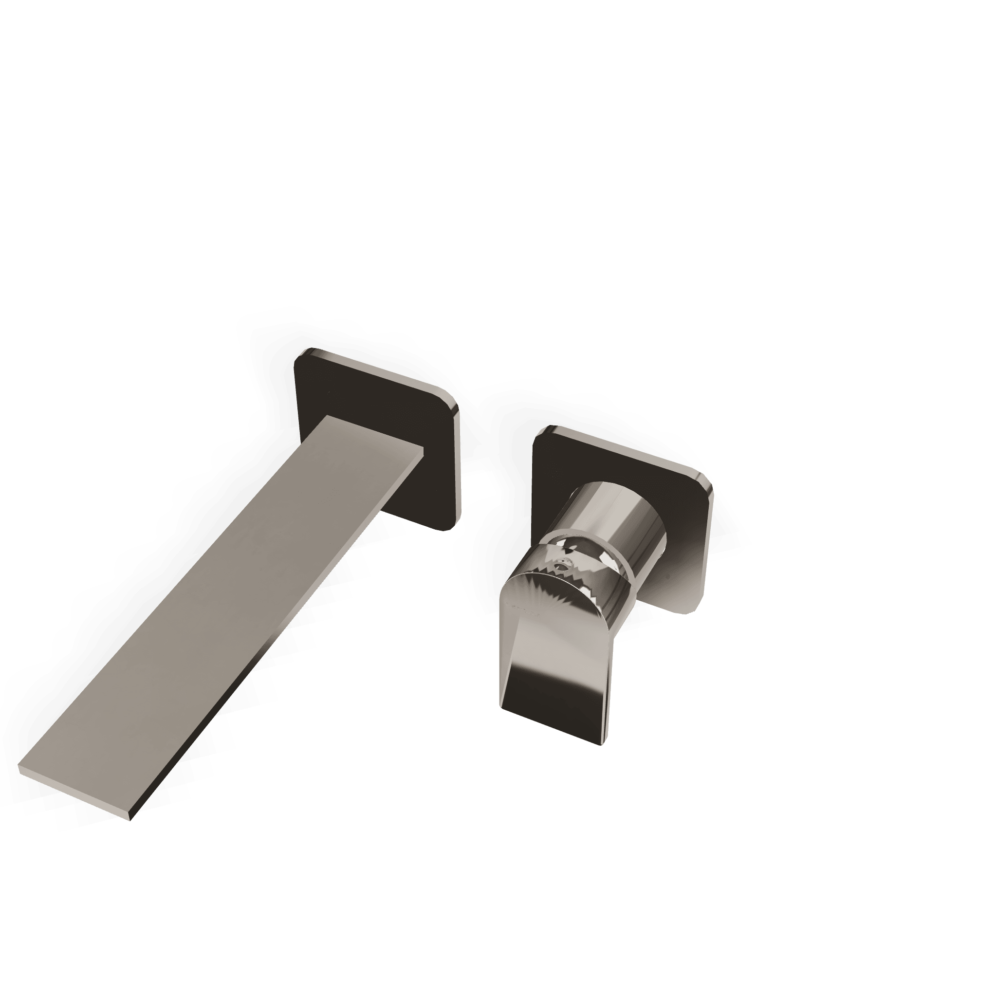 Внешняя часть смесителя для раковины из стены 110 мм Ran