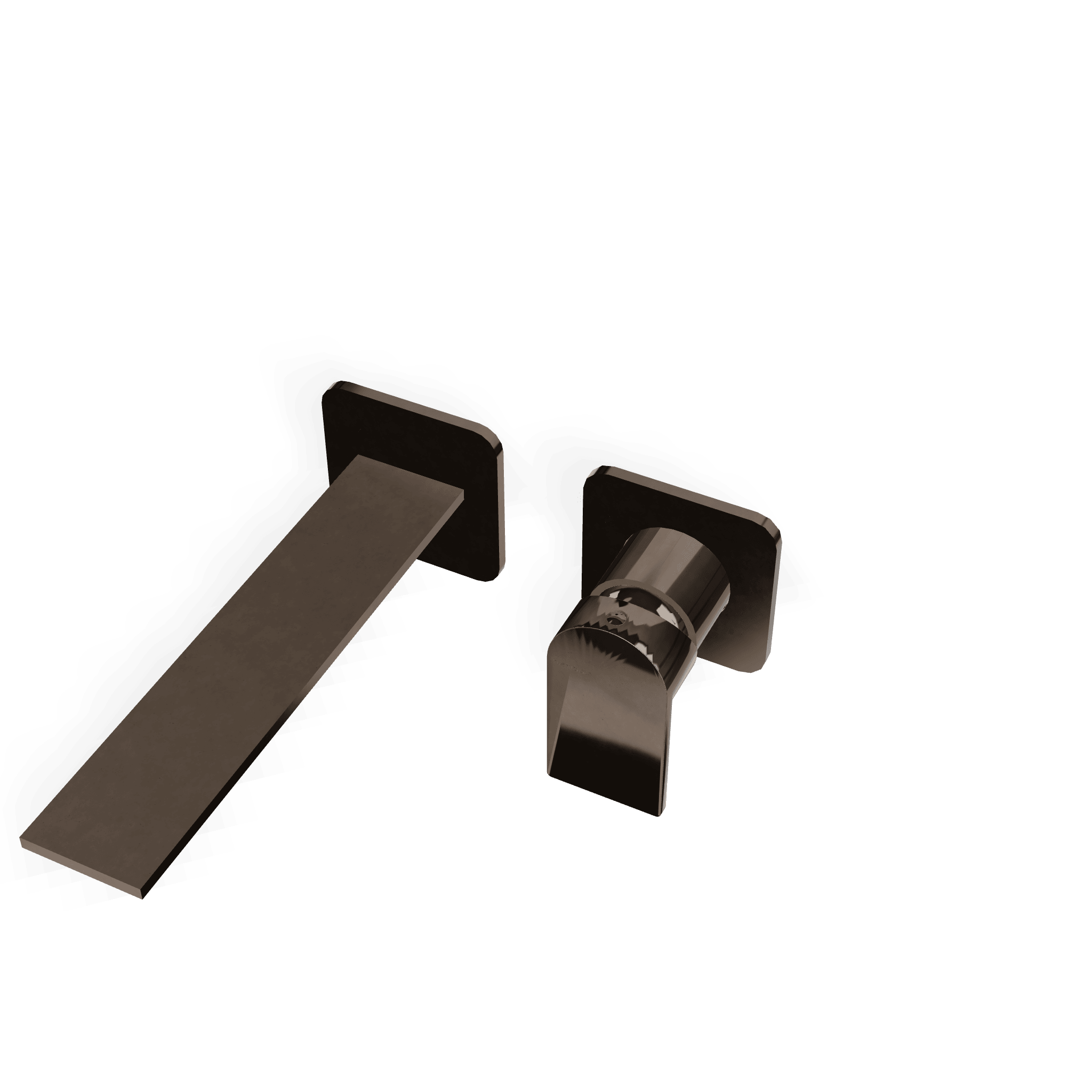 Внешняя часть смесителя для раковины из стены 110 мм Ran