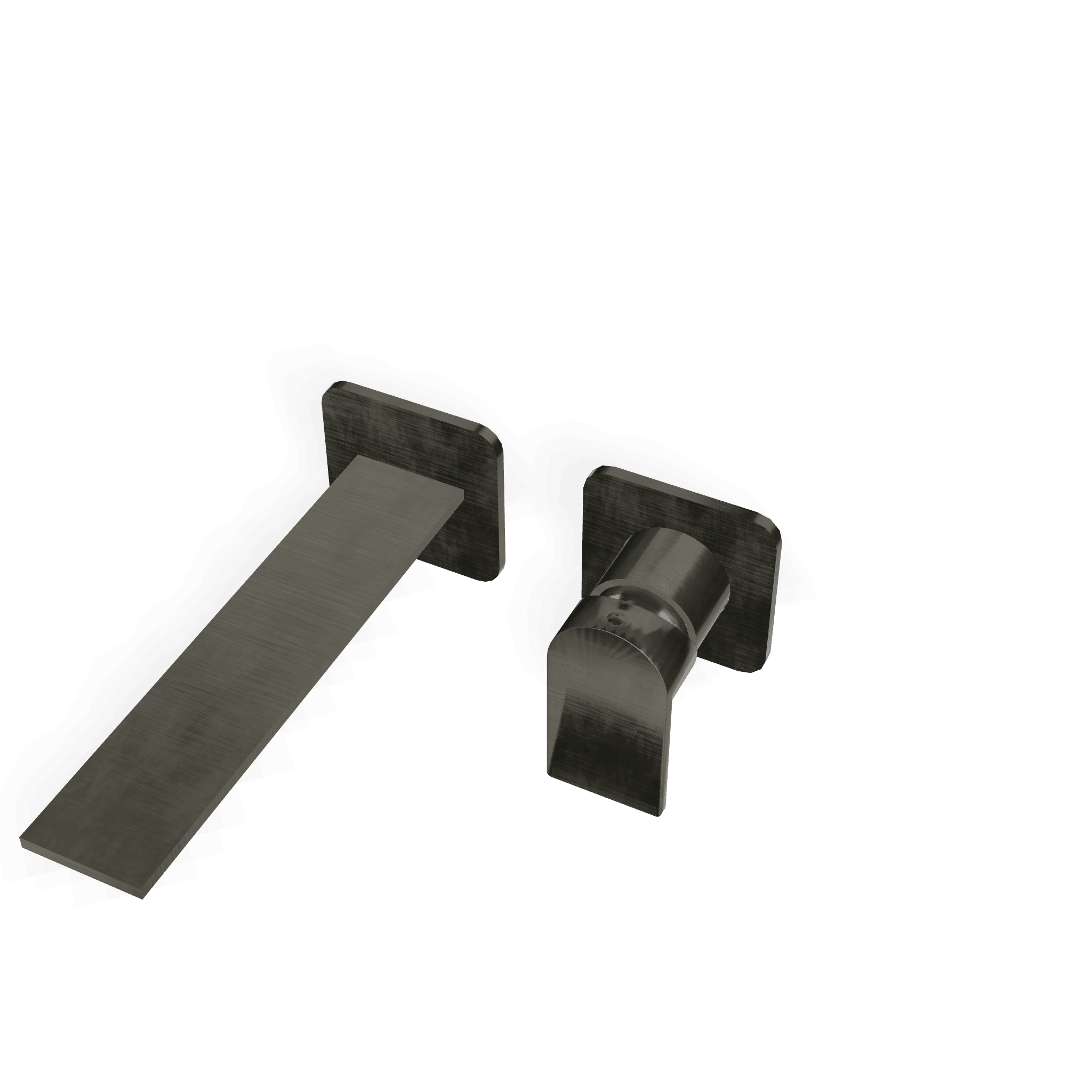 Внешняя часть смесителя для раковины из стены 110 мм Ran