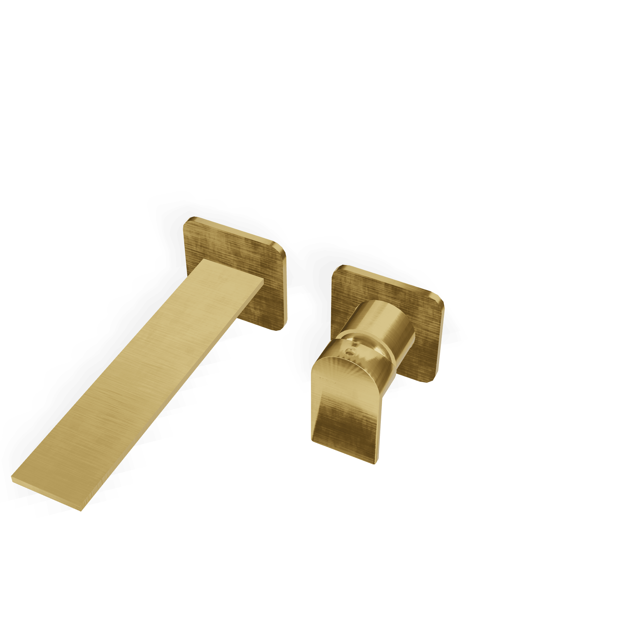 Внешняя часть смесителя для раковины из стены 110 мм Ran