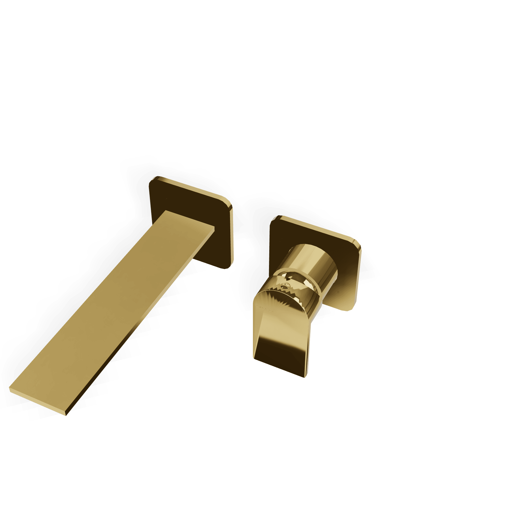 Внешняя часть смесителя для раковины из стены 110 мм Ran