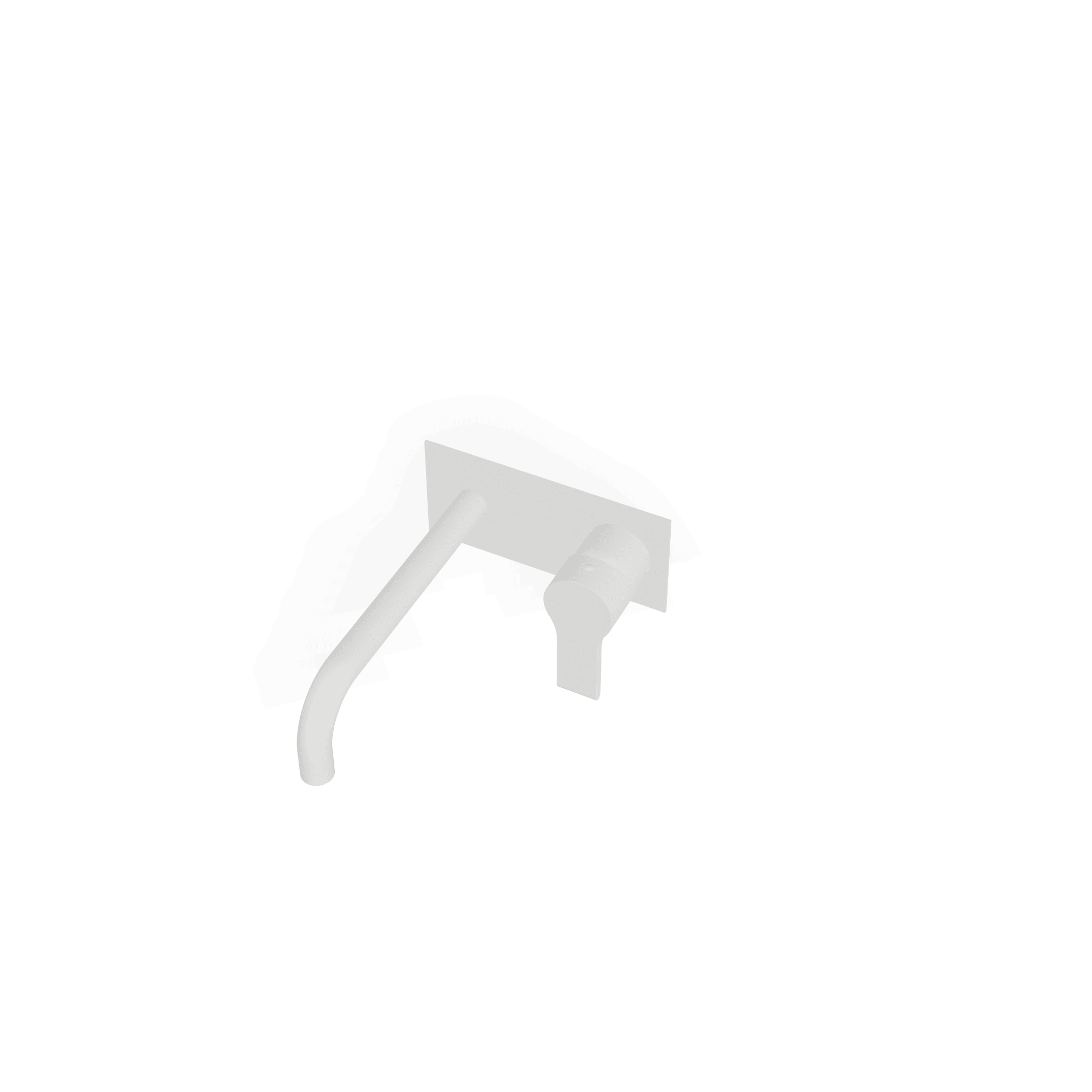 Внешняя часть смесителя для раковины из стены 195 мм Xero+