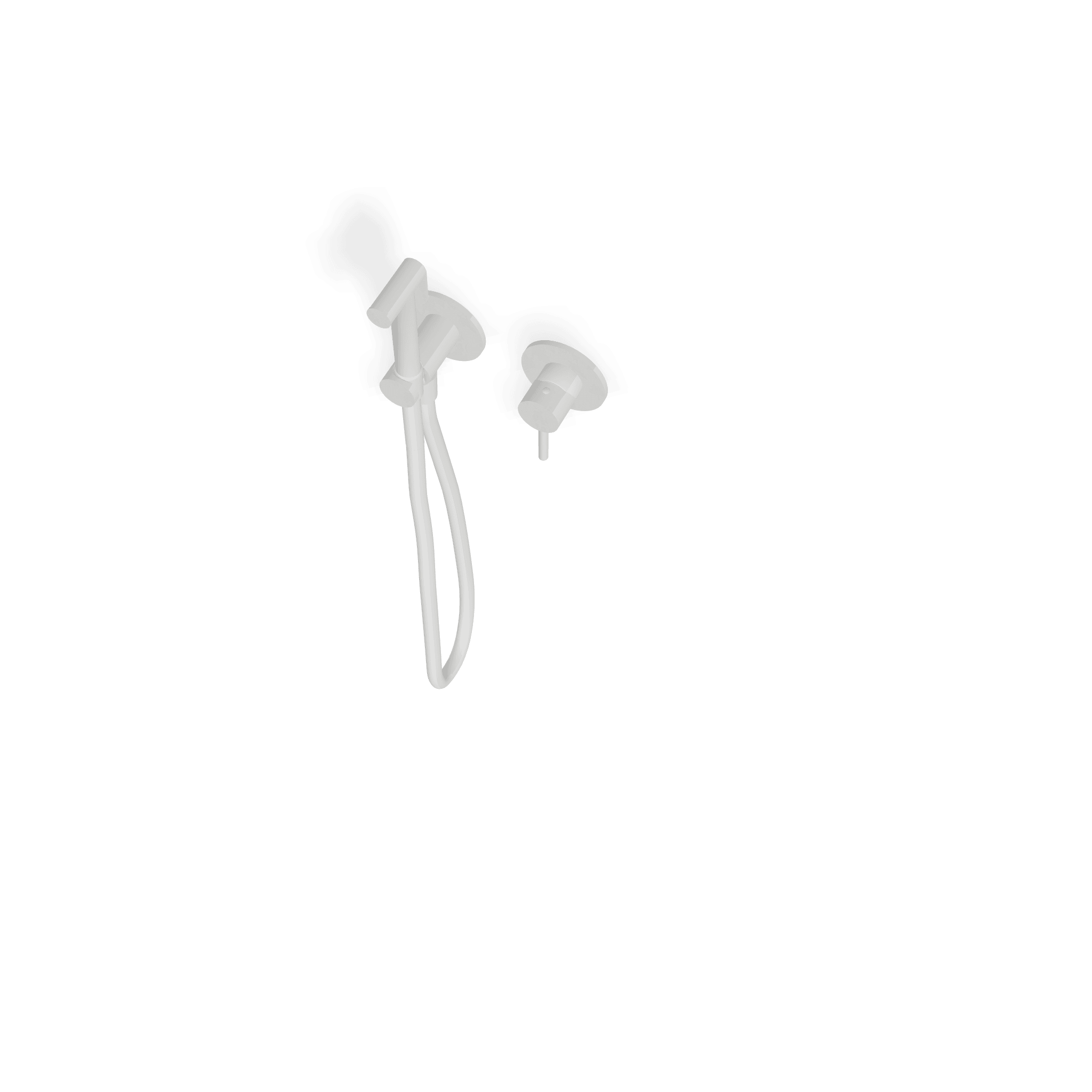 Внешняя часть смесителя с гигиеническим душем