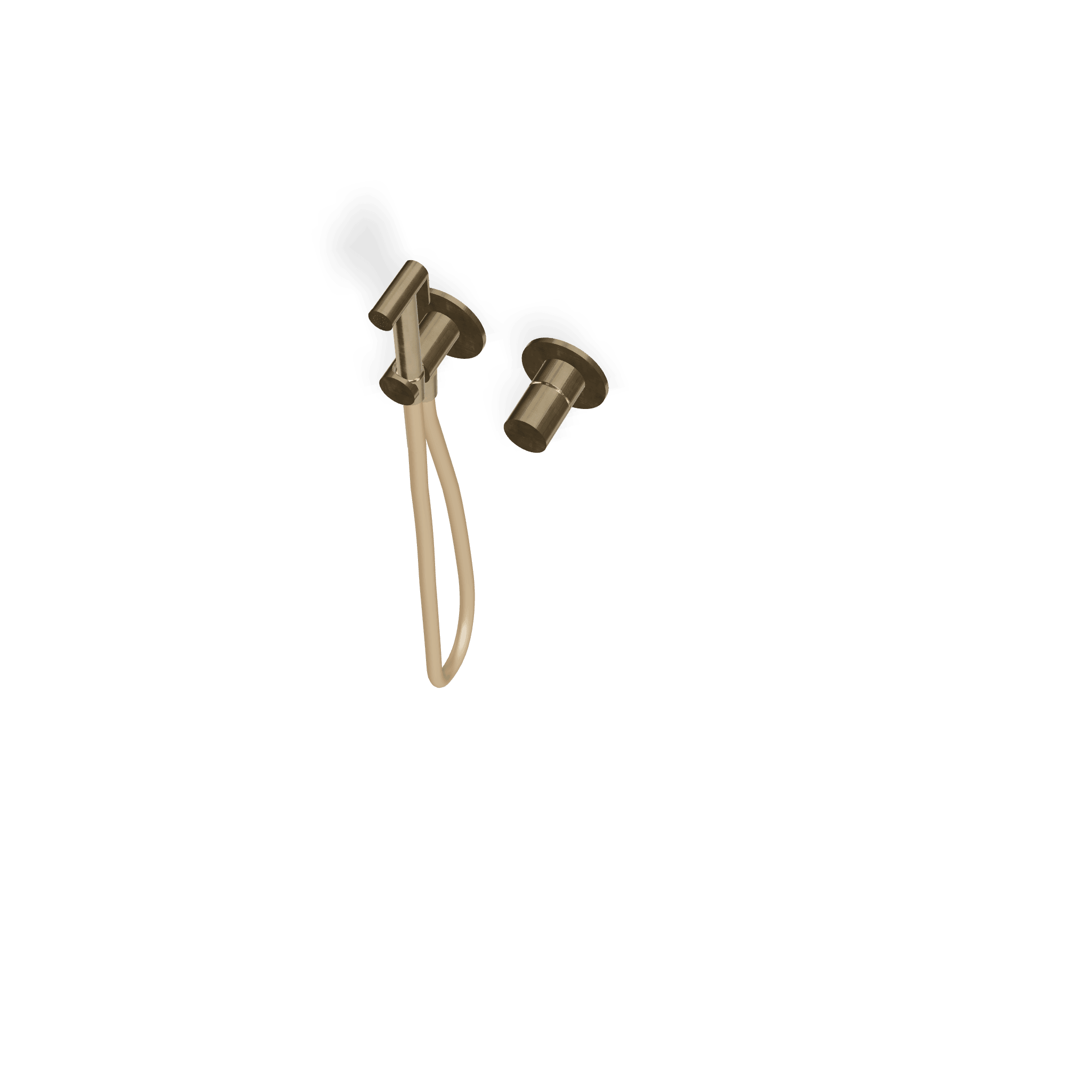 Внешняя часть смесителя с гигиеническим душем 28mm