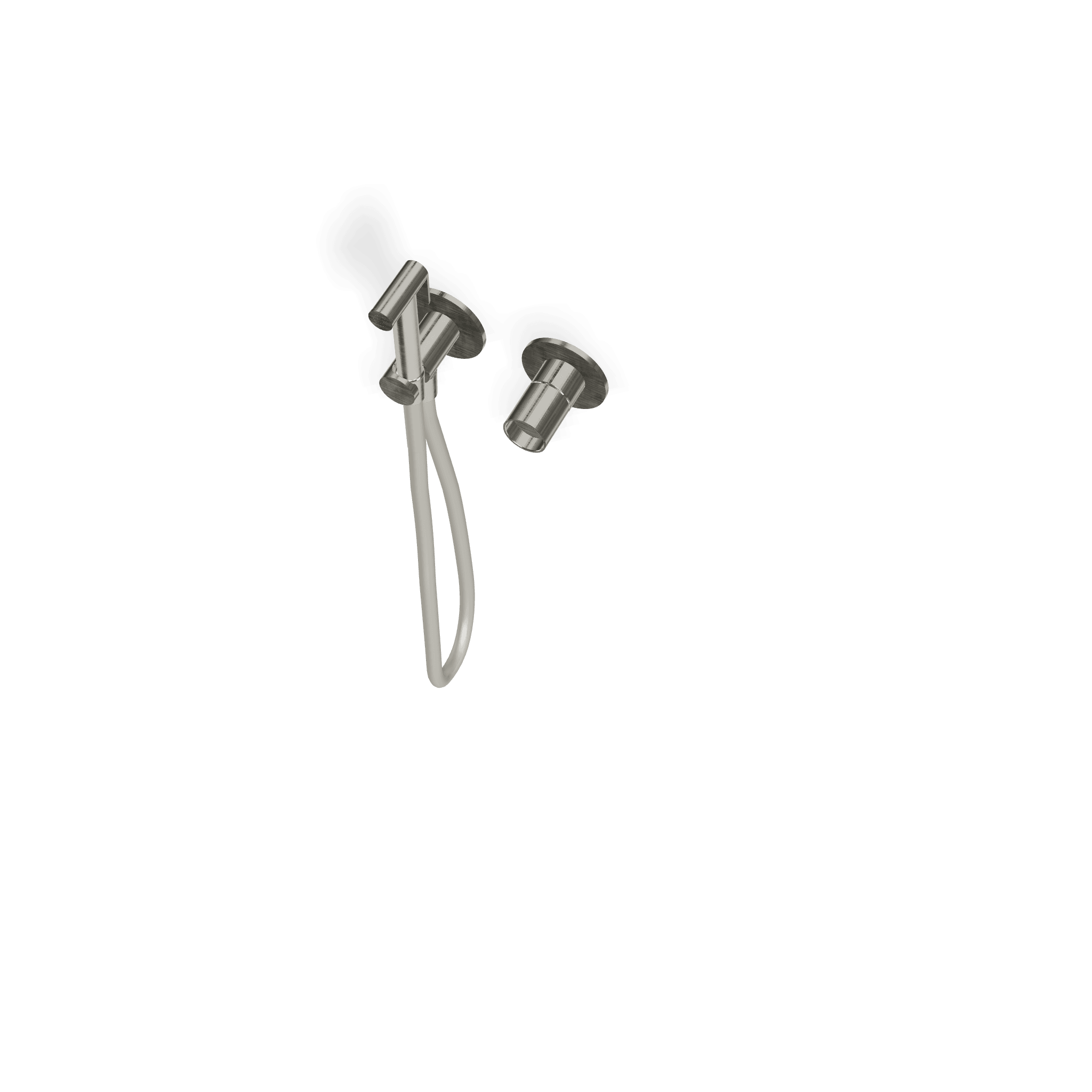 Внешняя часть смесителя с гигиеническим душем Watertube