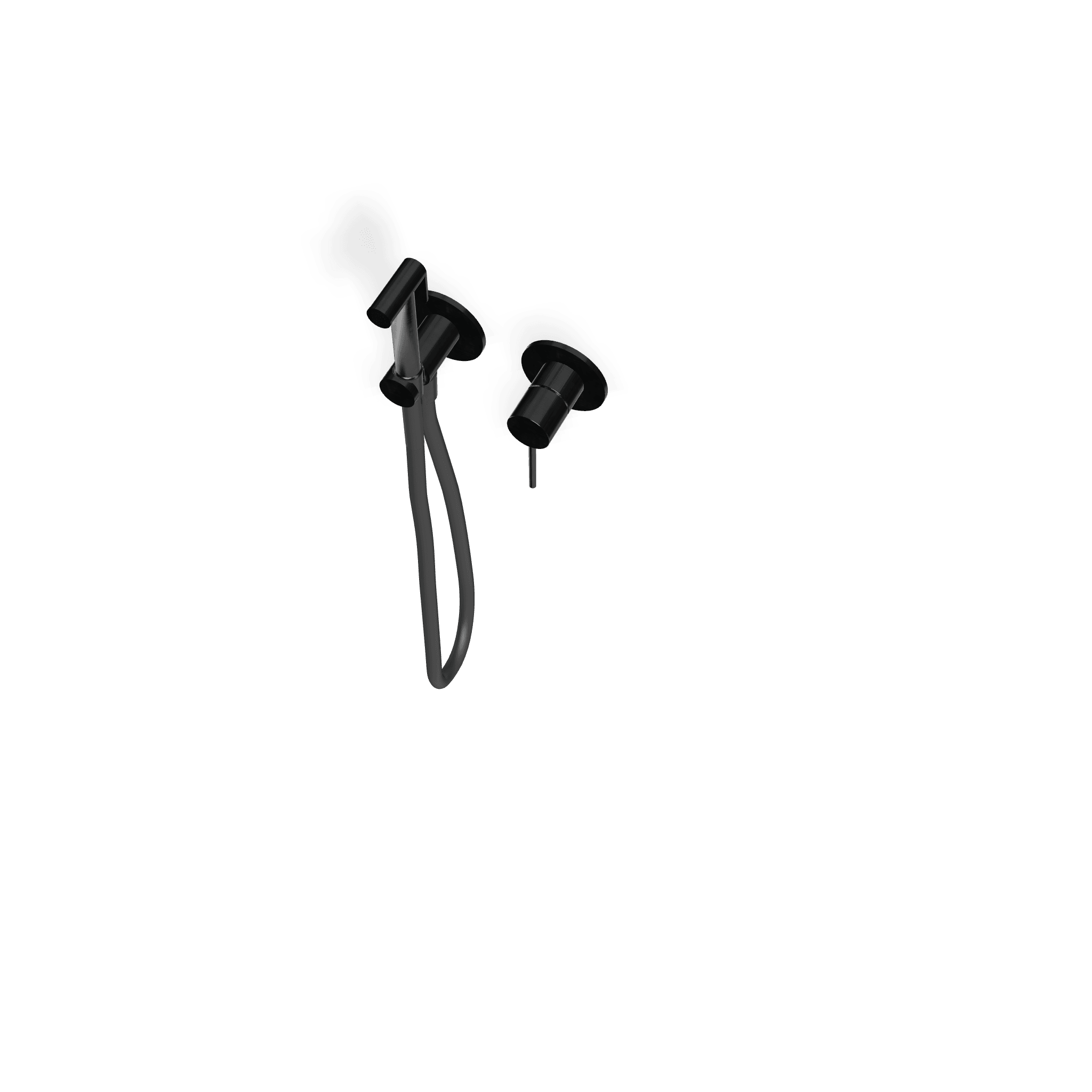 Внешняя часть смесителя с гигиеническим душем 40mm