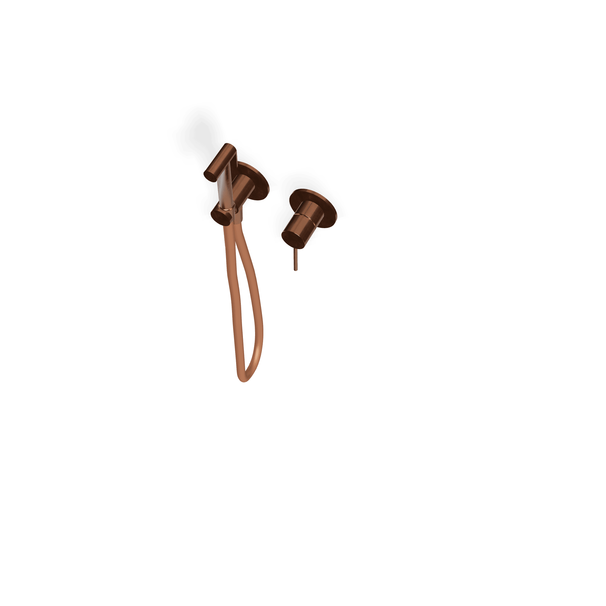 Внешняя часть смесителя с гигиеническим душем 40mm