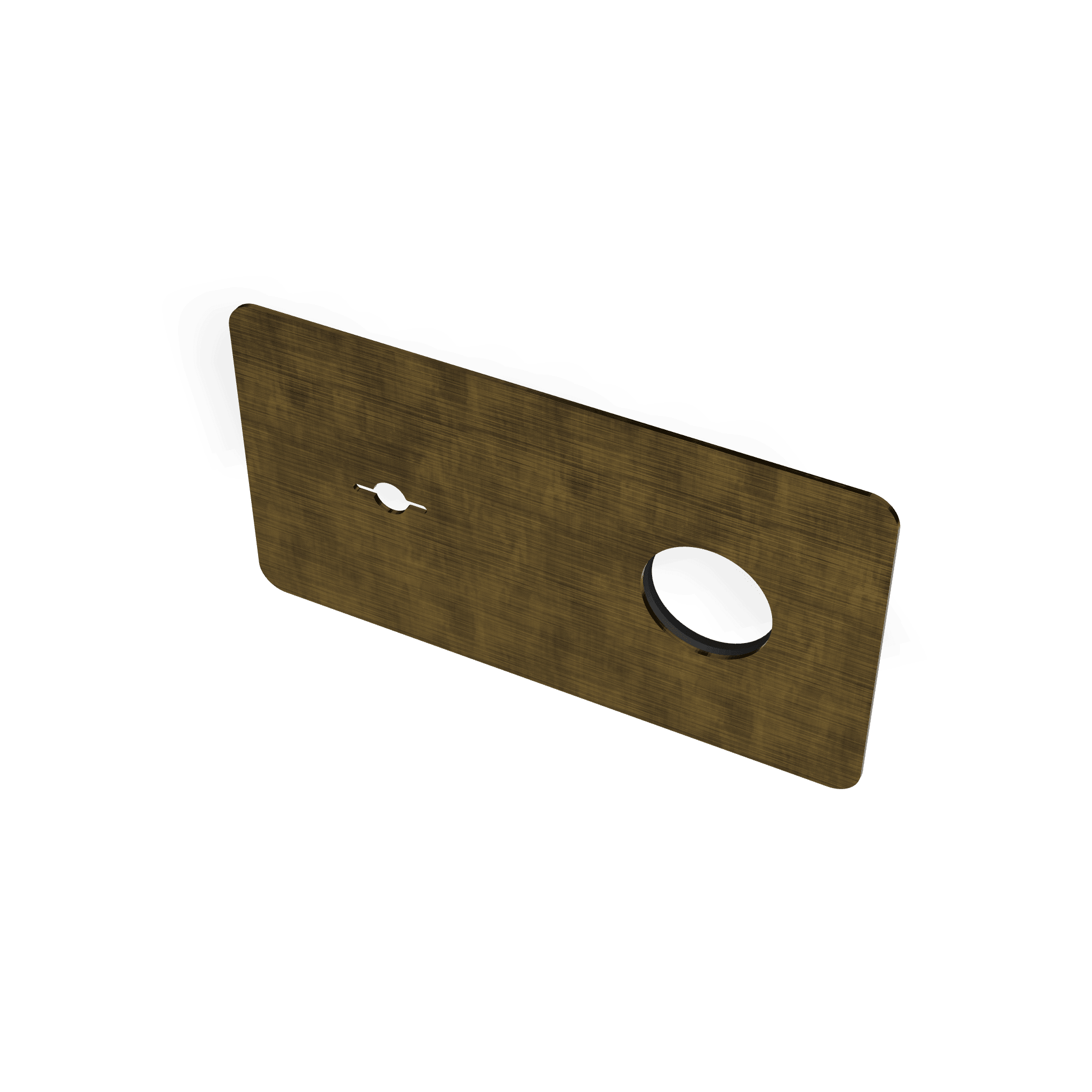 Декоративная панель для встраиваемого смесителя для раковины Ran