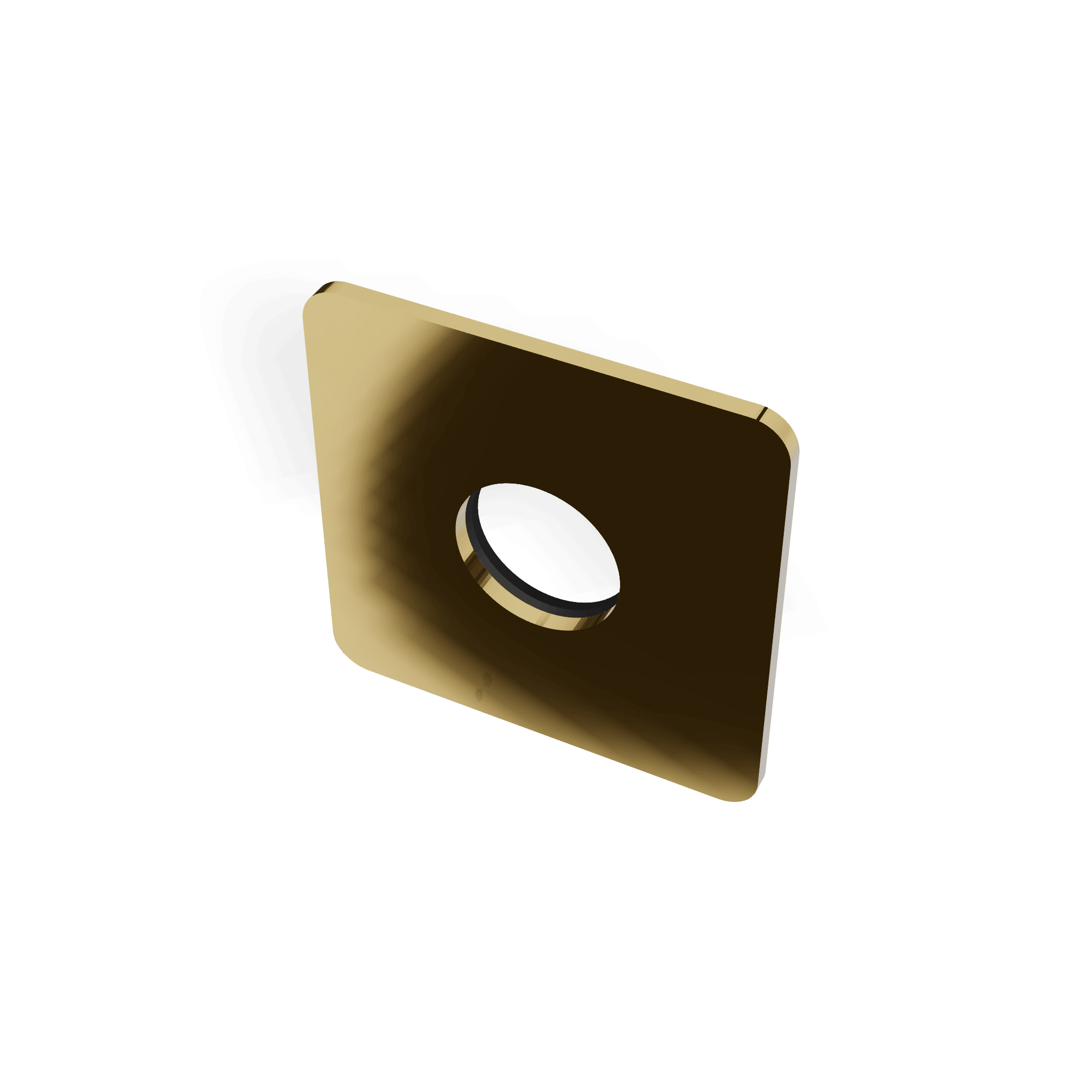 Отражатель для встраиваемого смесителя для раковины/душа Ran