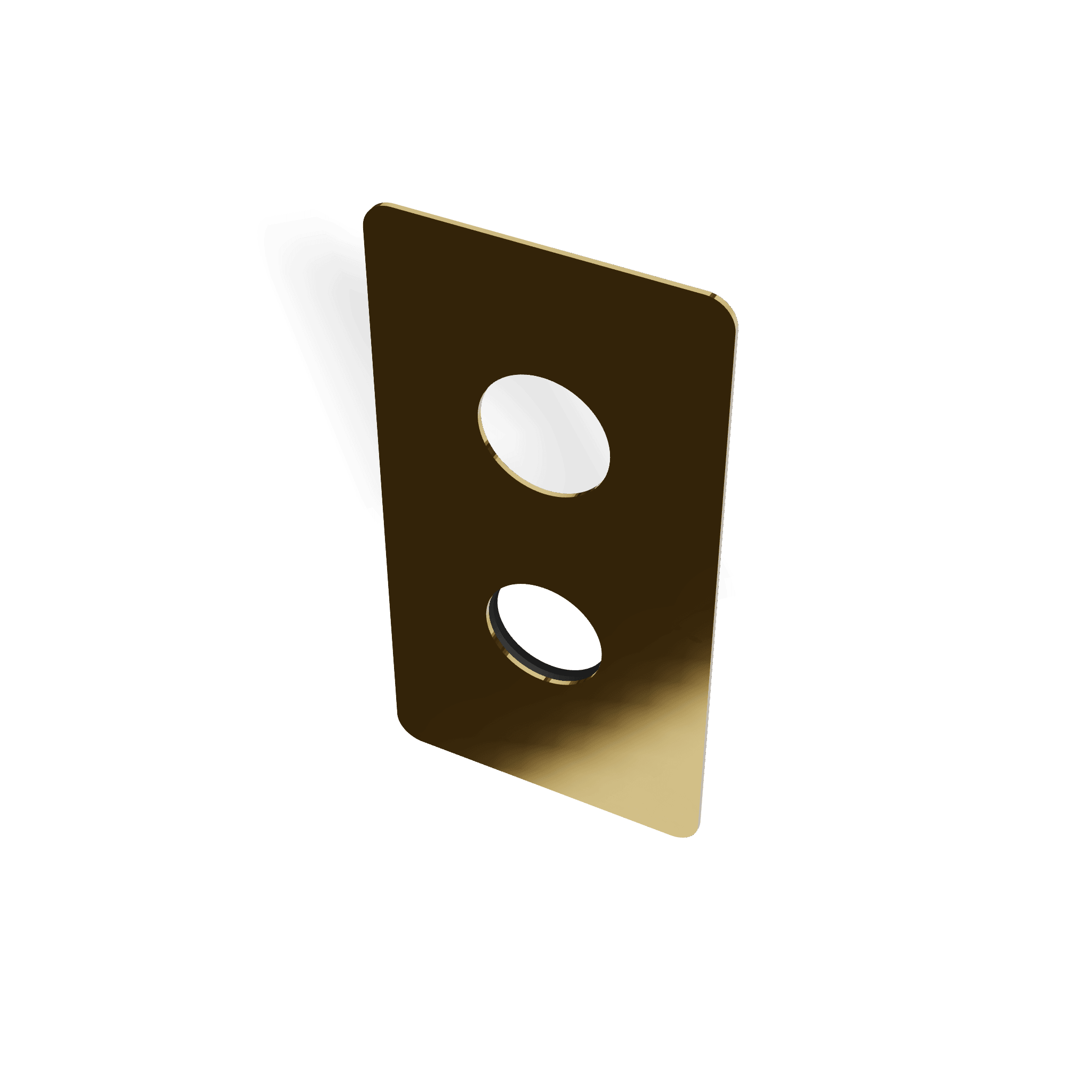 Декоративная панель для встраиваемого смесителя для душа Hask