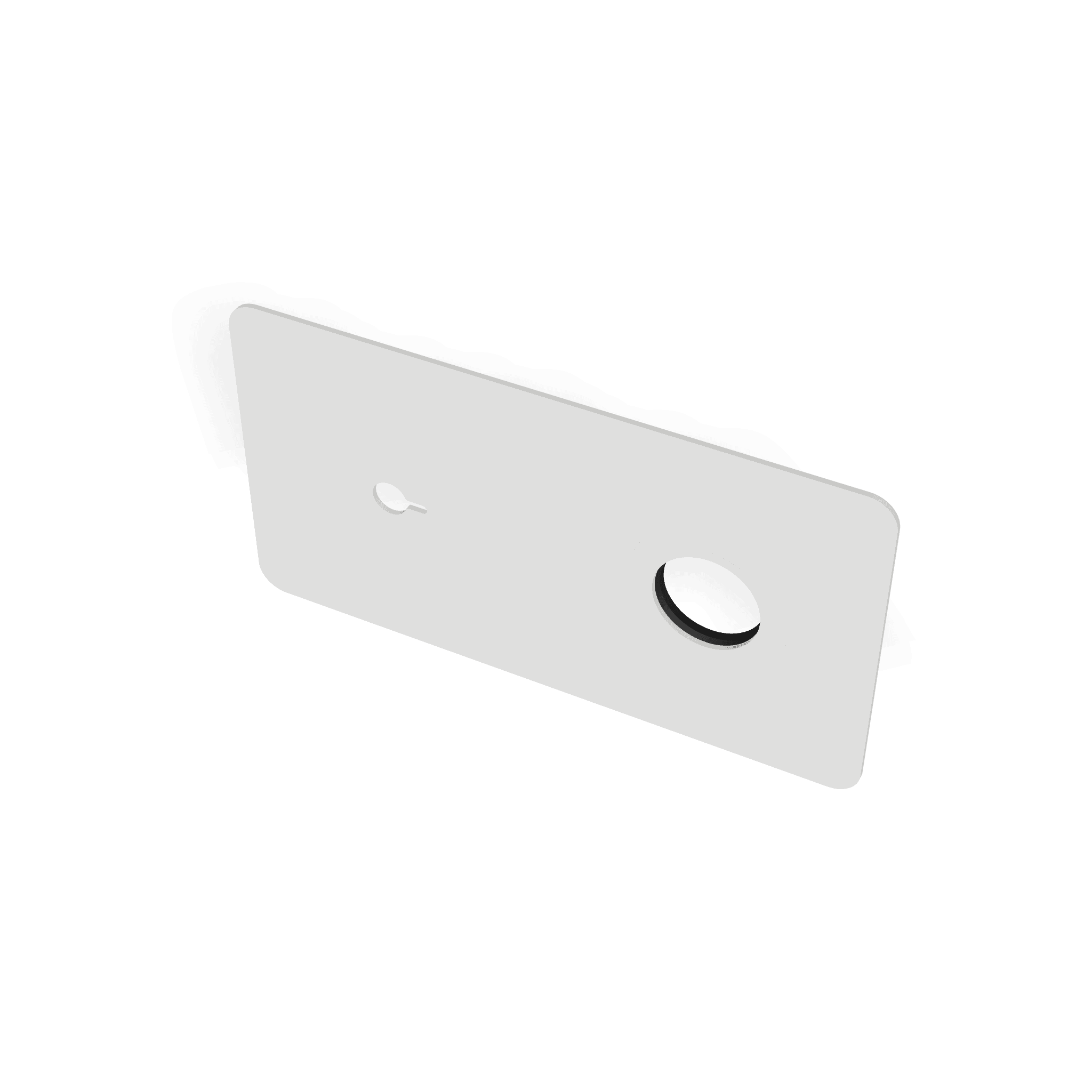 Декоративная панель для скрытого смесителя для раковины Hask