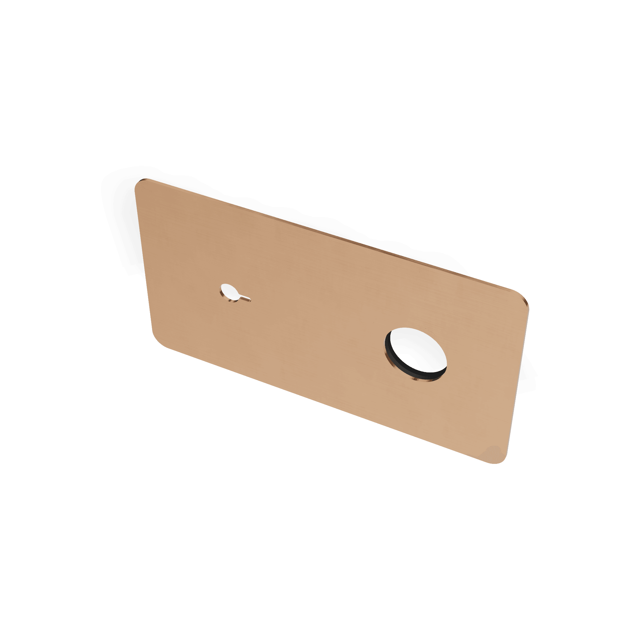 Декоративная панель для скрытого смесителя для раковины Hask