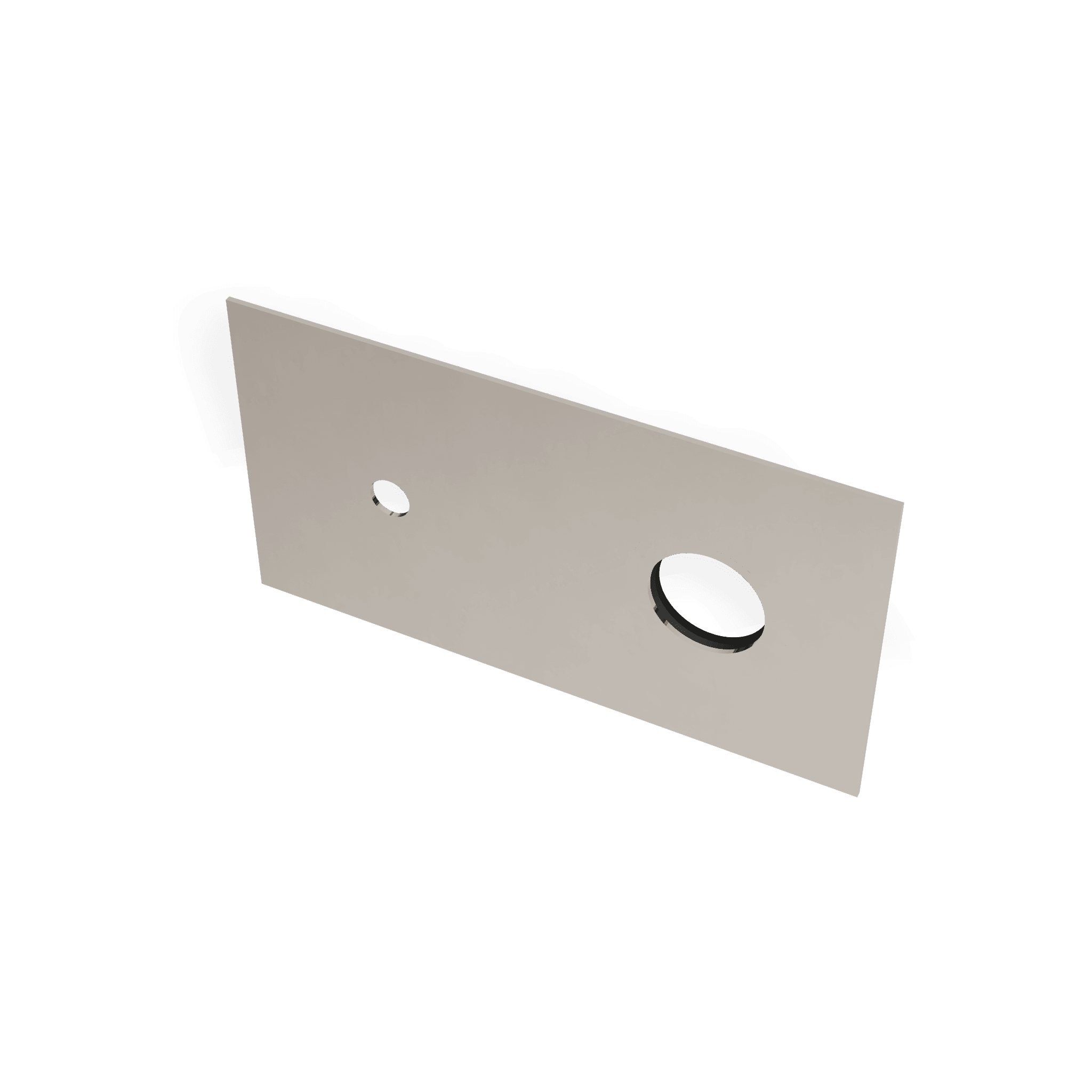 Декоративная панель для скрытого смесителя для раковины Up+