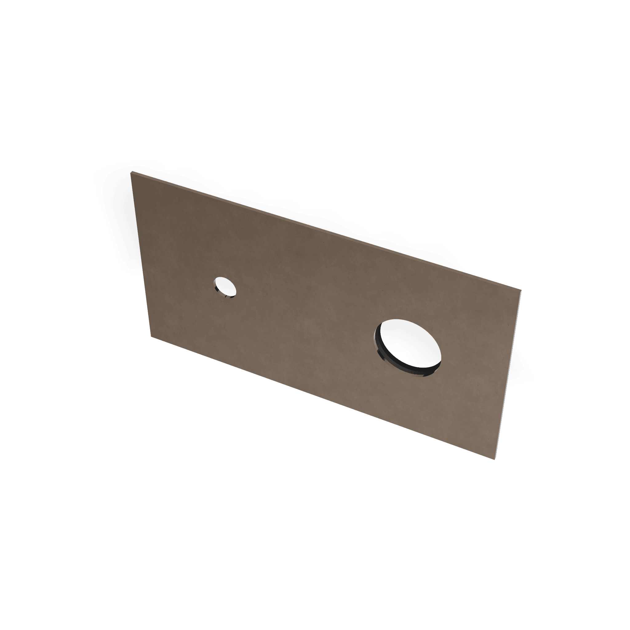 Декоративная панель для скрытого смесителя для раковины Up+