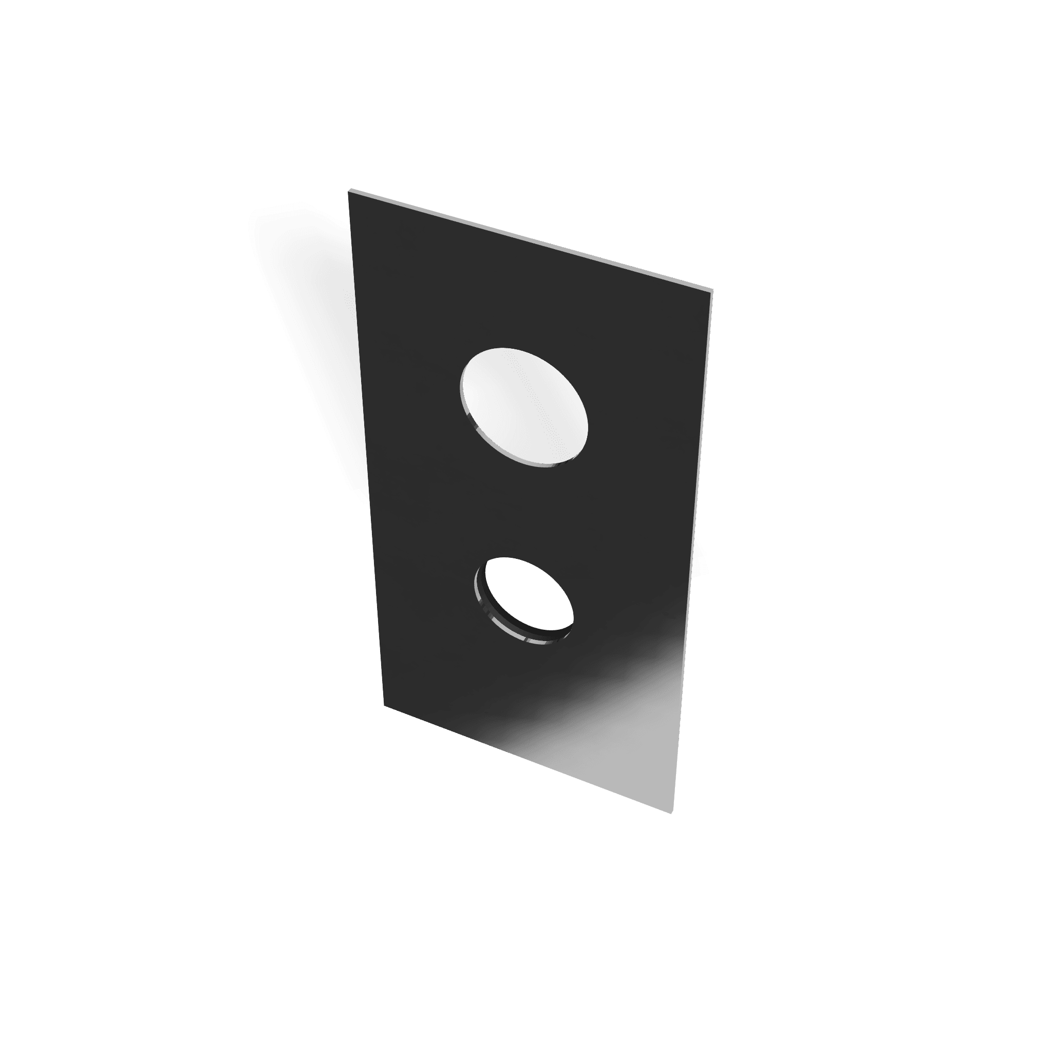 Декоративная панель для скрытого душевого смесителя Up+