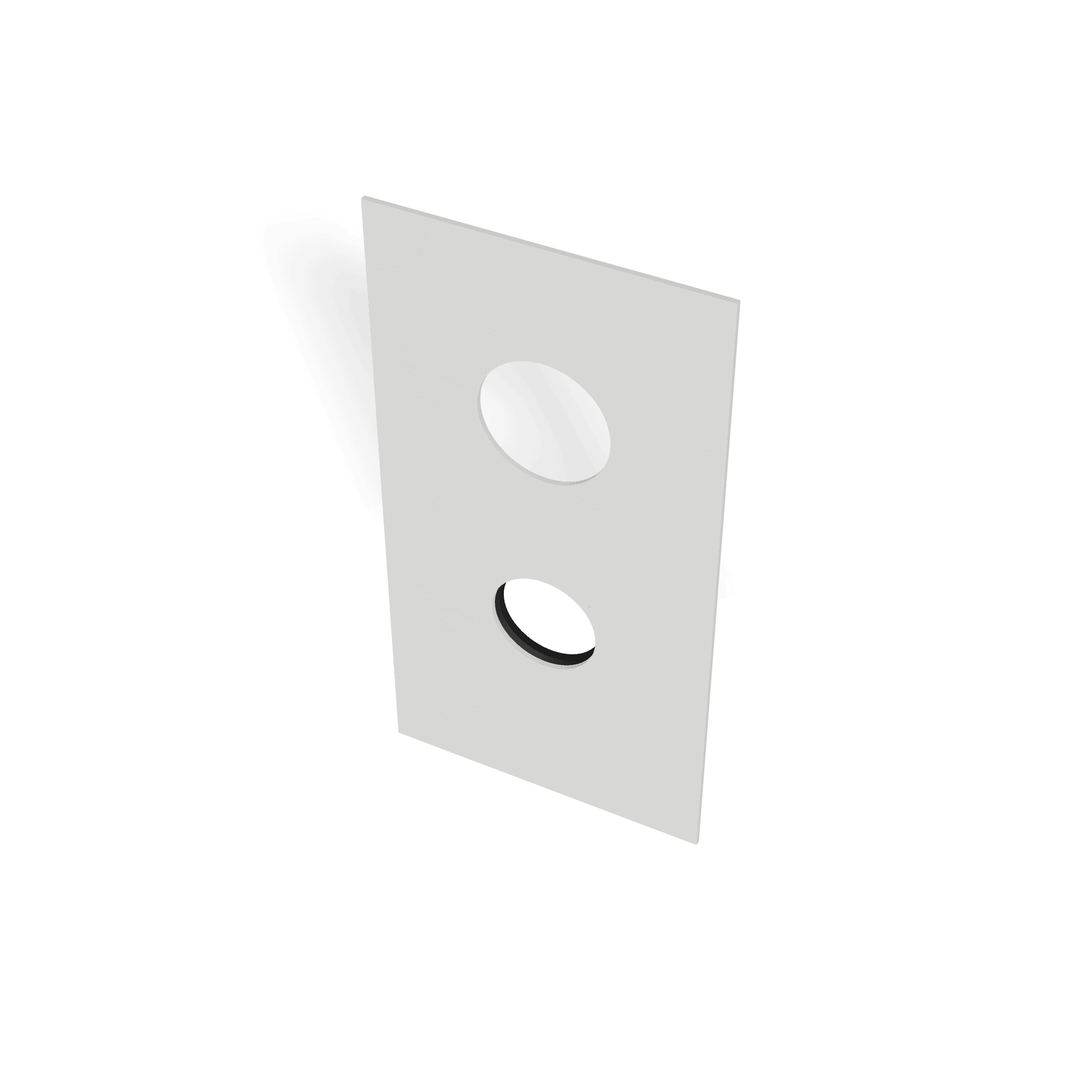 Декоративная панель для скрытого душевого смесителя Up+