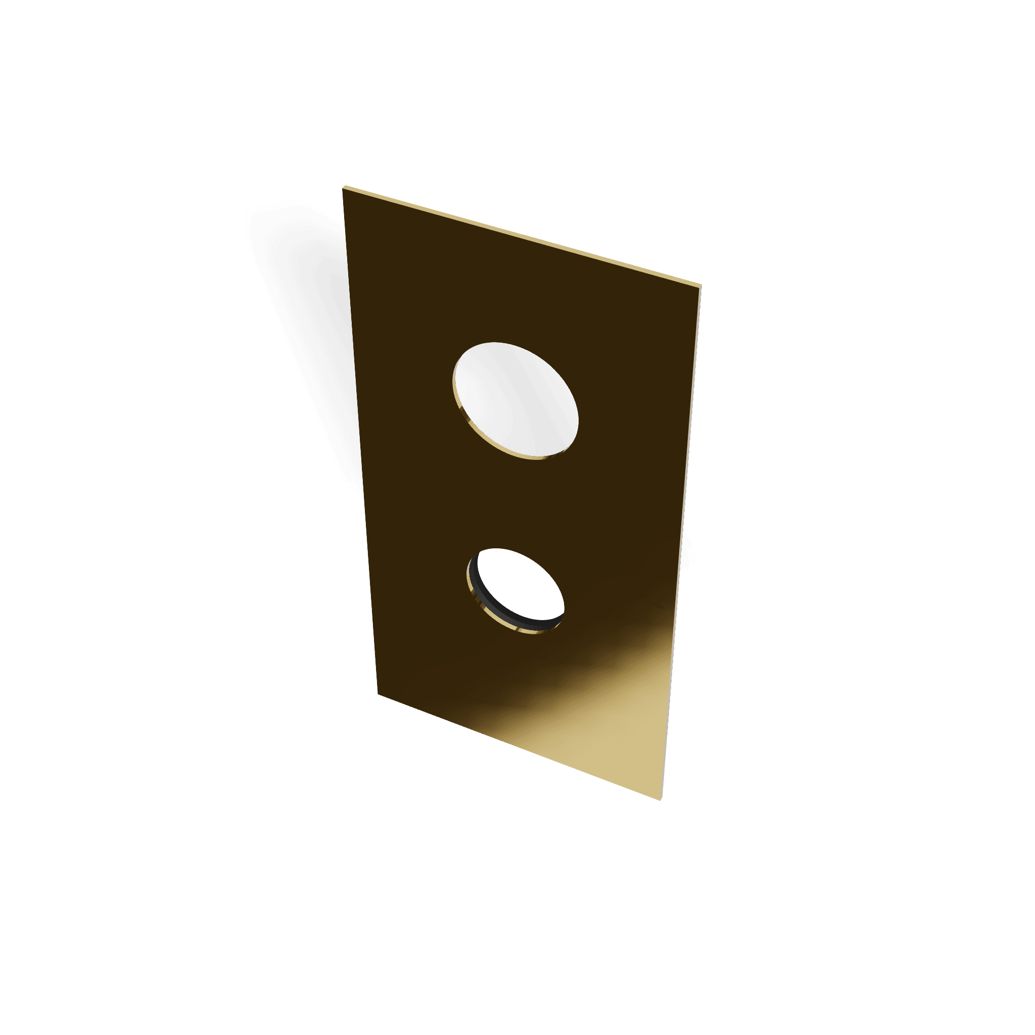 Декоративная панель для скрытого душевого смесителя Up+