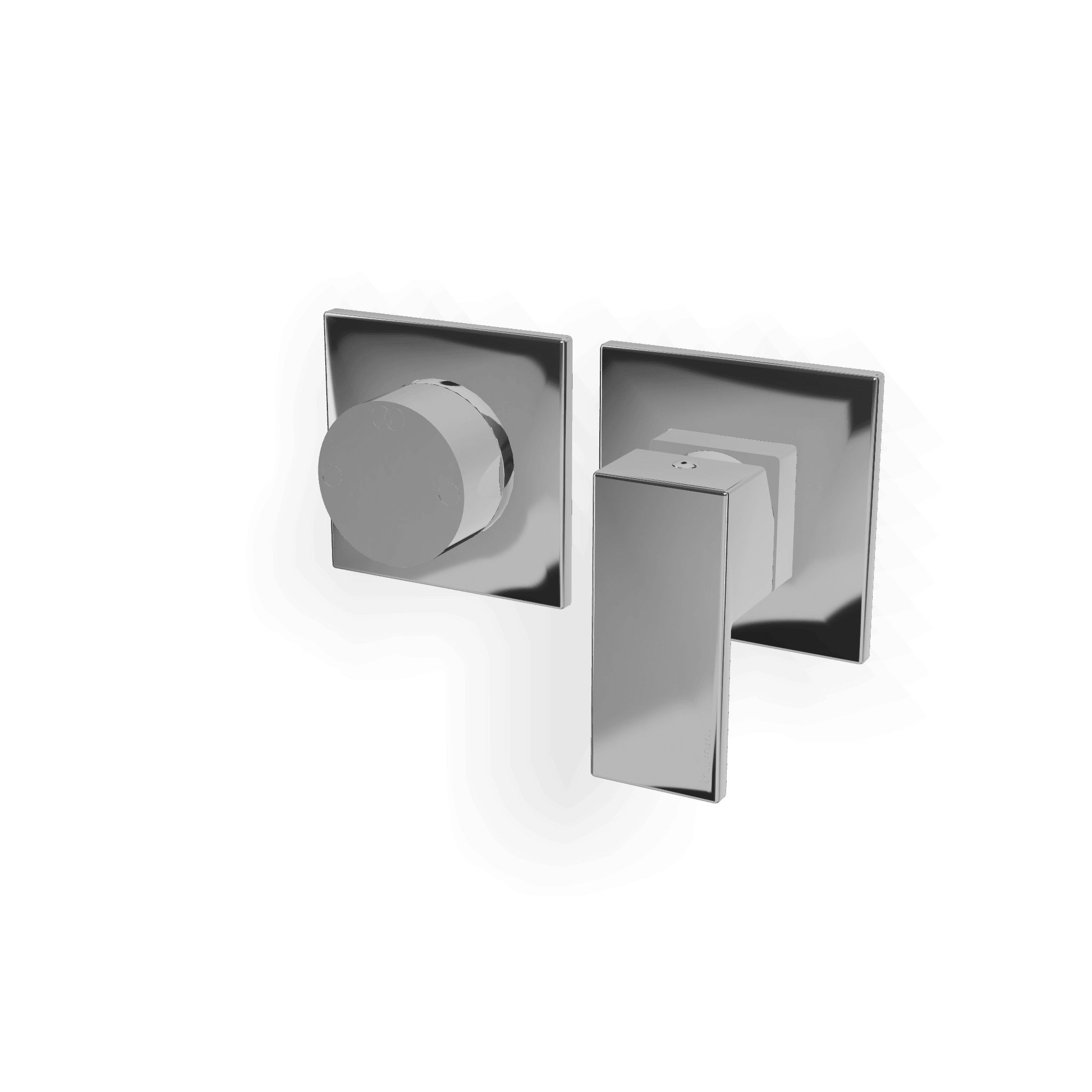 Внешняя часть смесителя для душа на 2 потребителя Q30