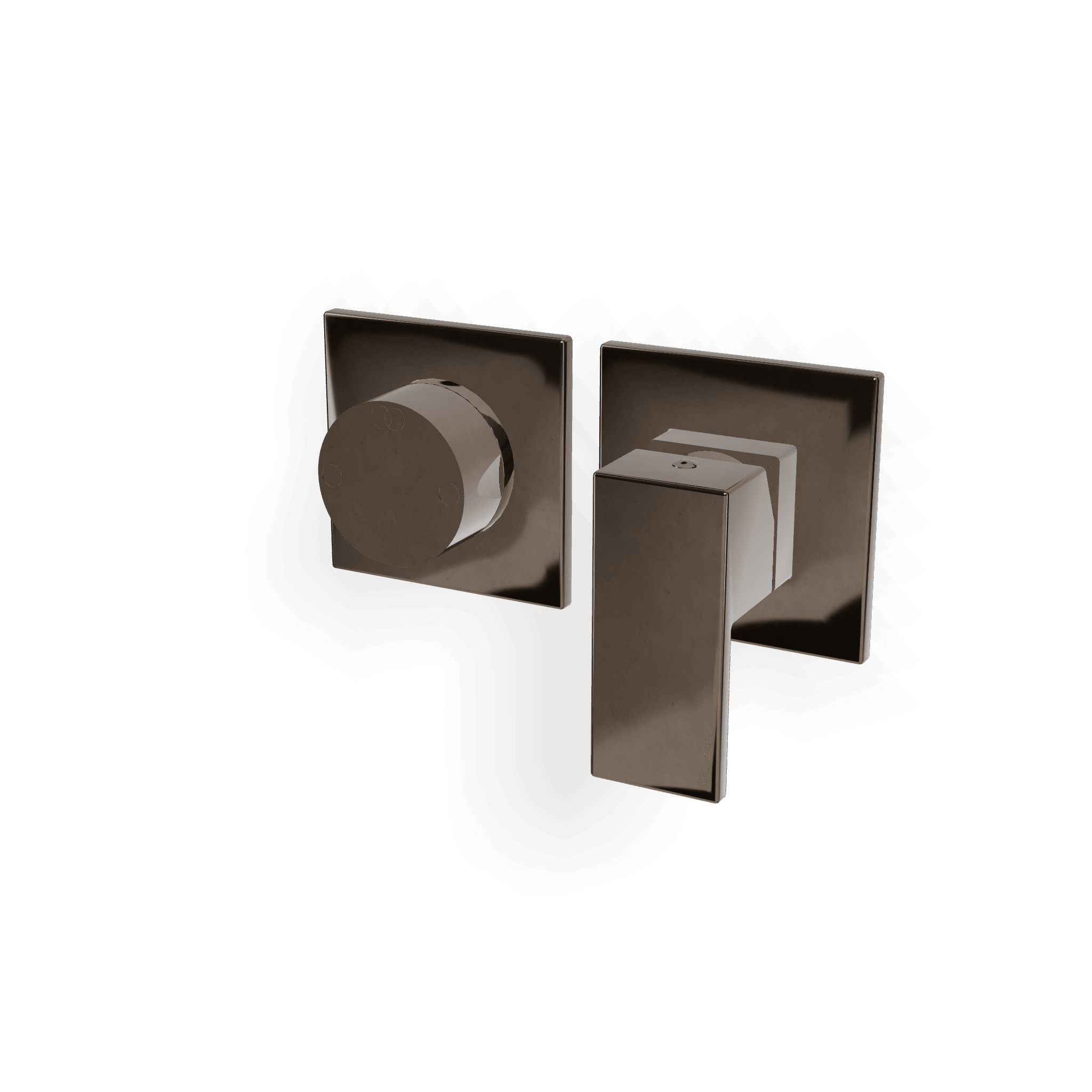 Внешняя часть смесителя для душа на 2 потребителя Q30