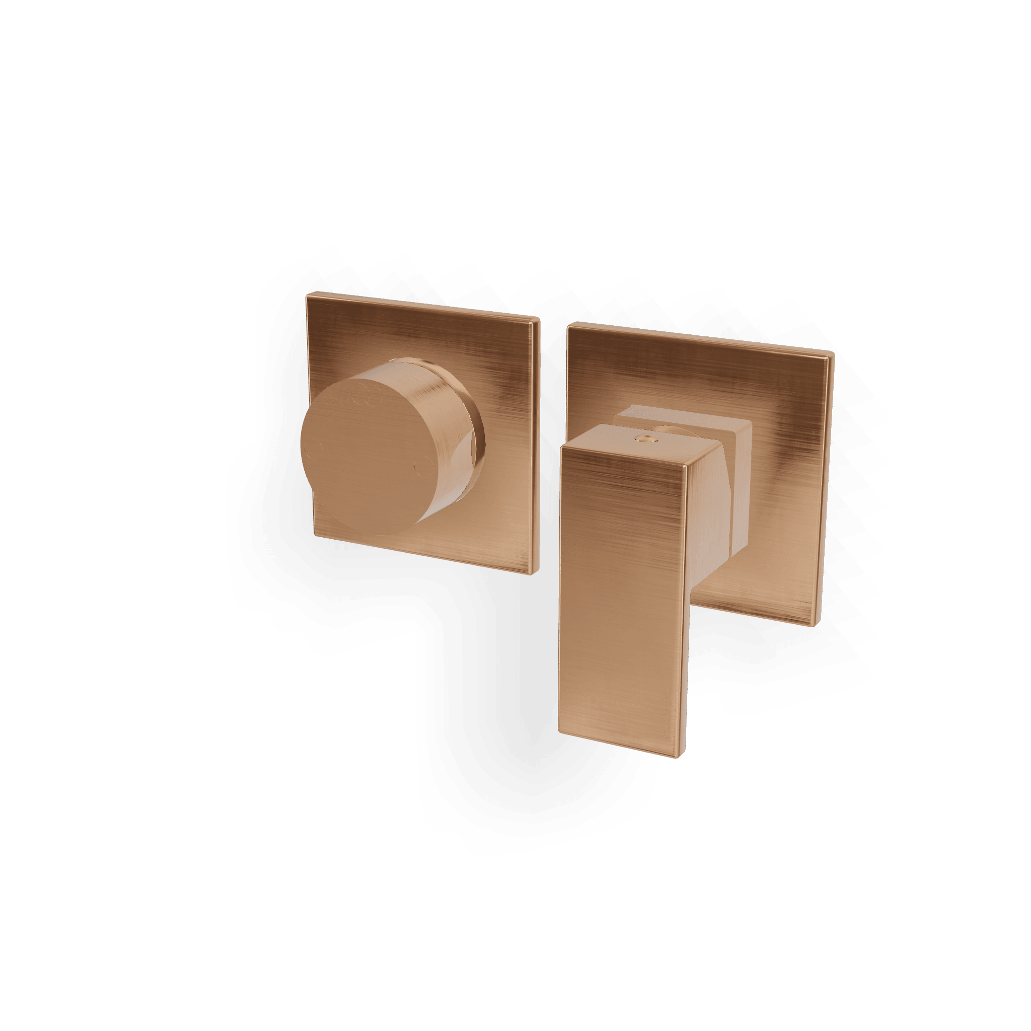 Внешняя часть смесителя для душа на 2 потребителя Q30