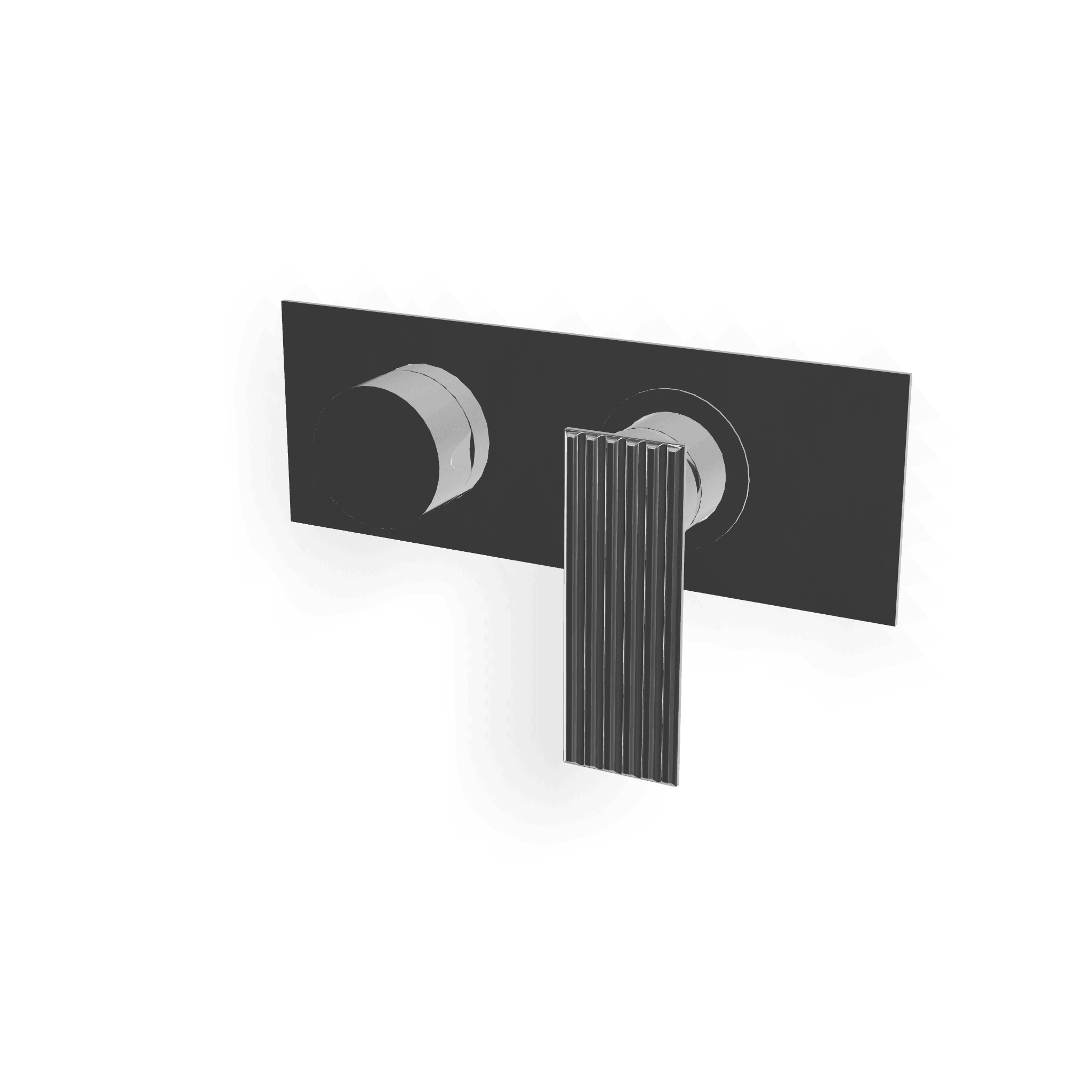 Внешняя часть смесителя для душа на 2 потребителя Ios
