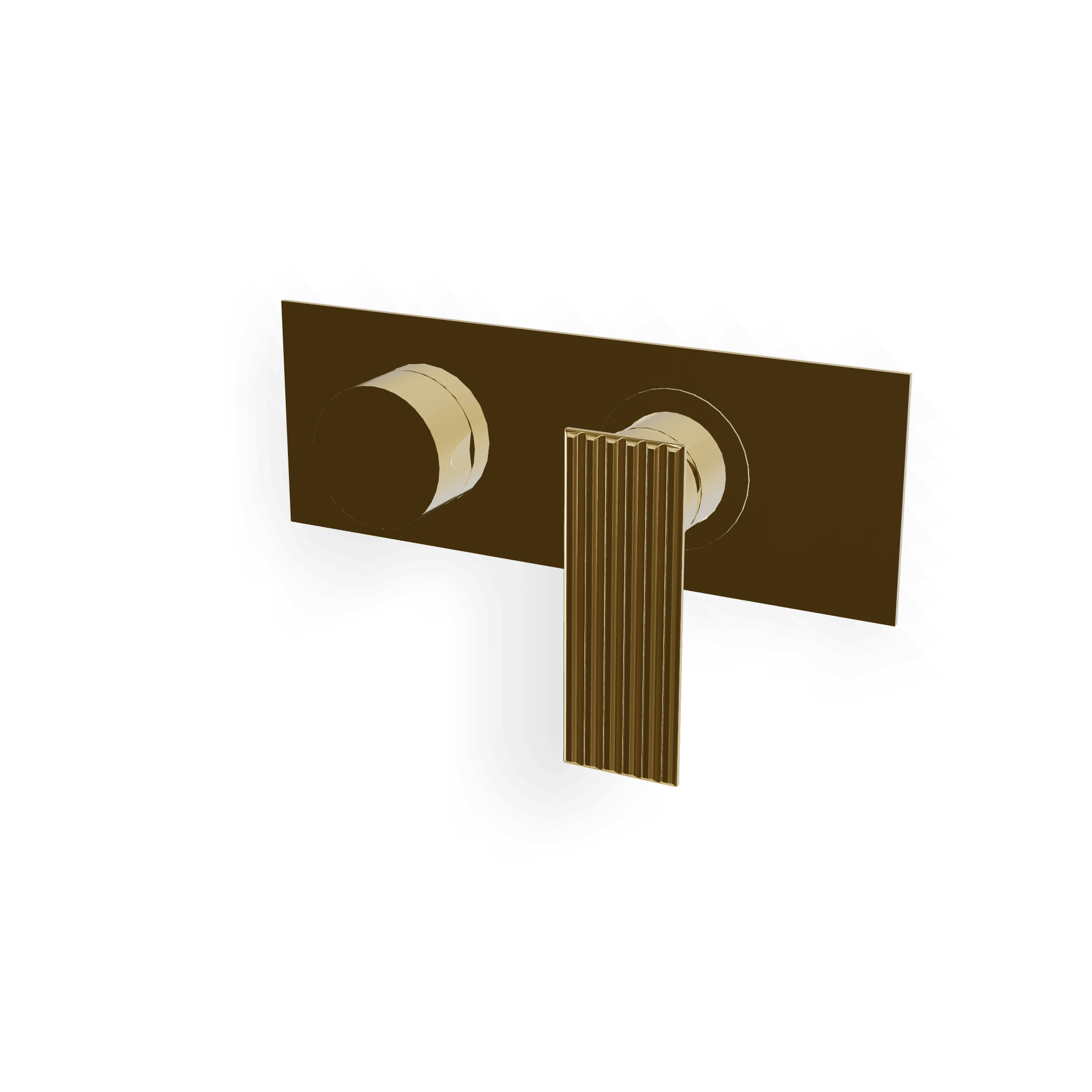 Внешняя часть смесителя для душа на 2 потребителя Ios