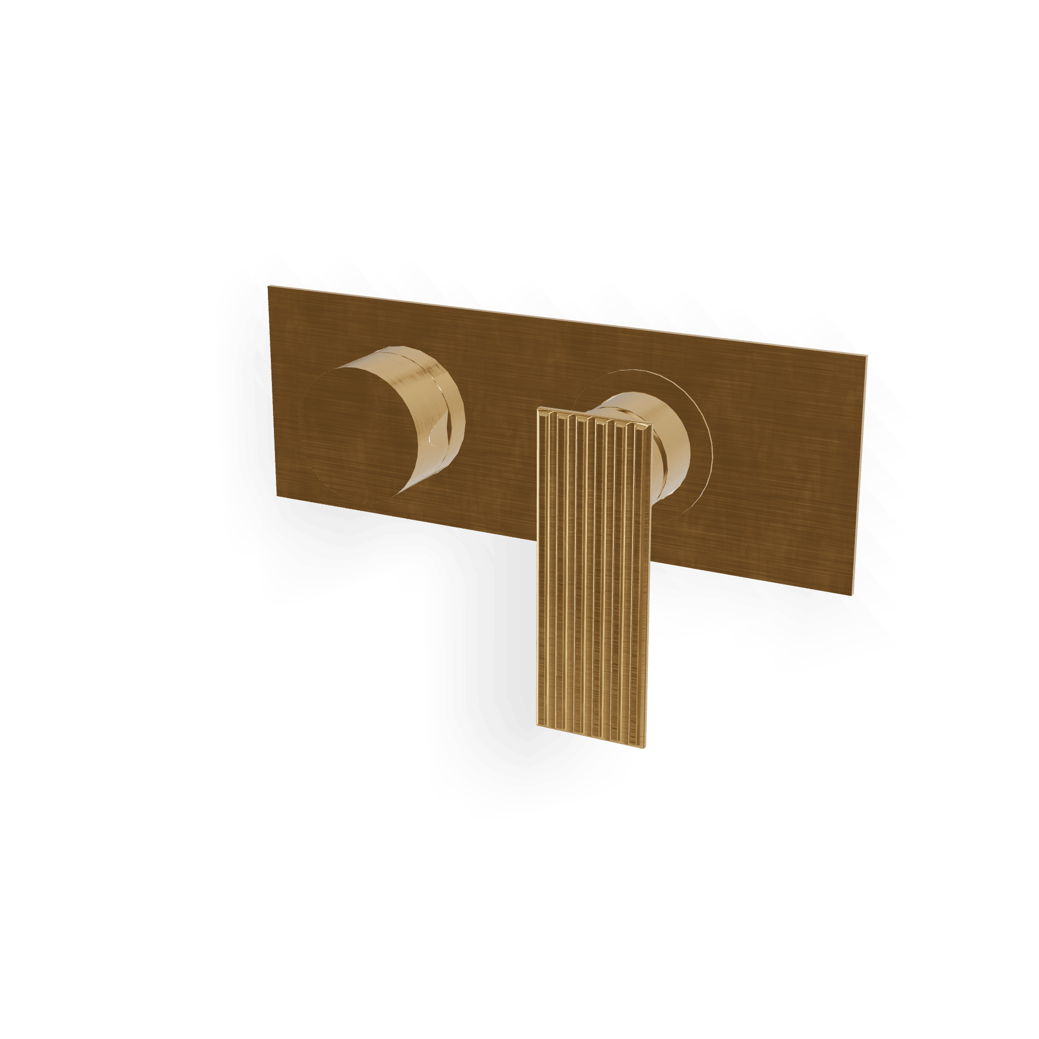 Внешняя часть смесителя для душа на 2 потребителя Ios