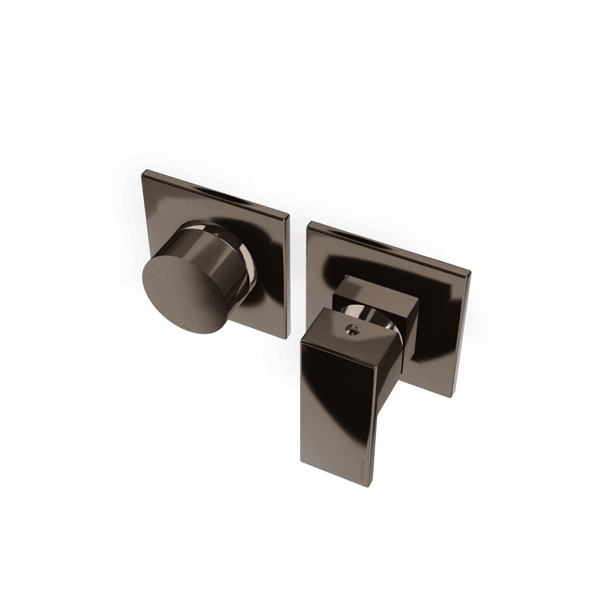 Внешняя часть смесителя для душа на 3 потребителя Q30