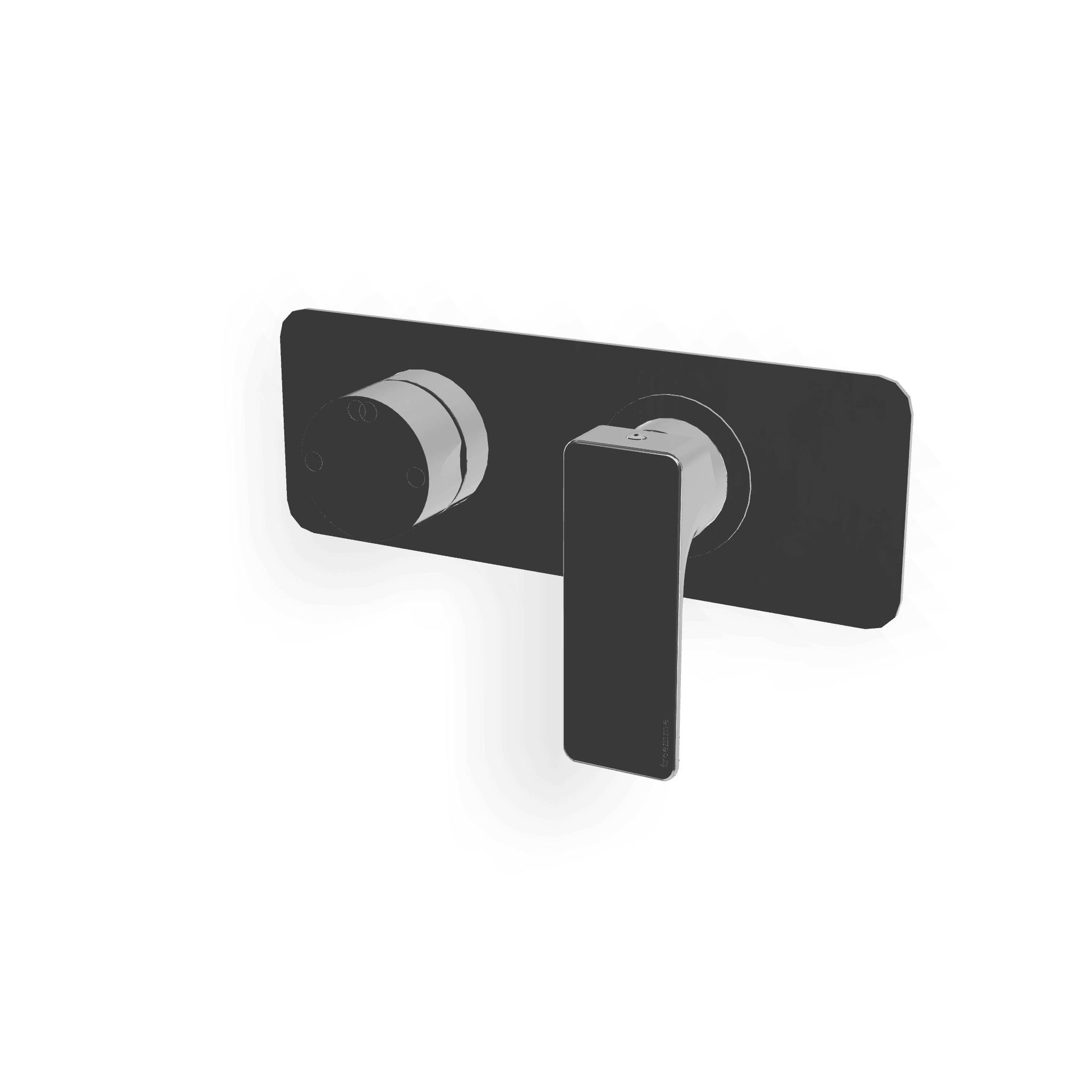 Внешняя часть смесителя для душа на 2 потребителя Hask