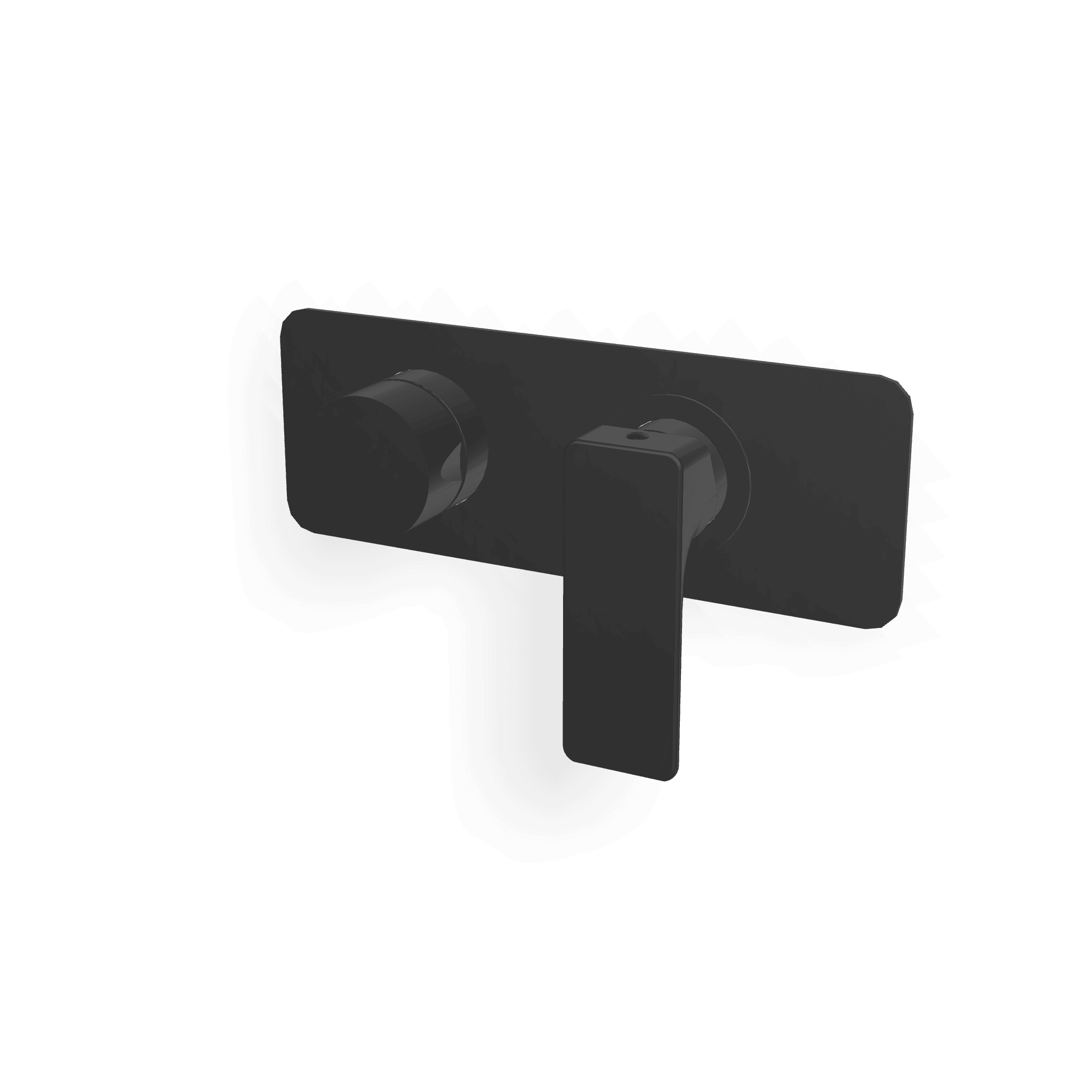 Внешняя часть смесителя для душа на 2 потребителя Hask