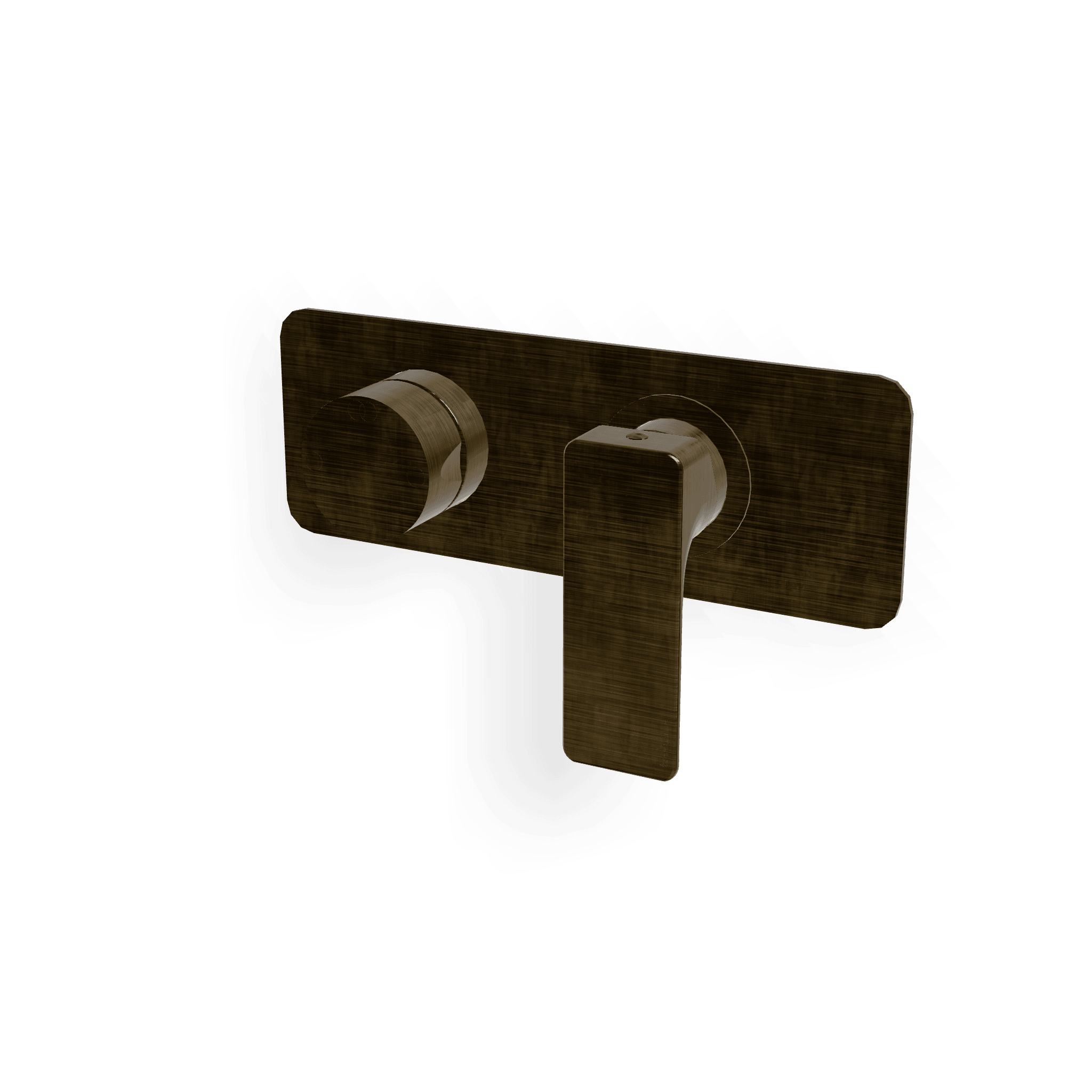 Внешняя часть смесителя для душа на 2 потребителя Hask