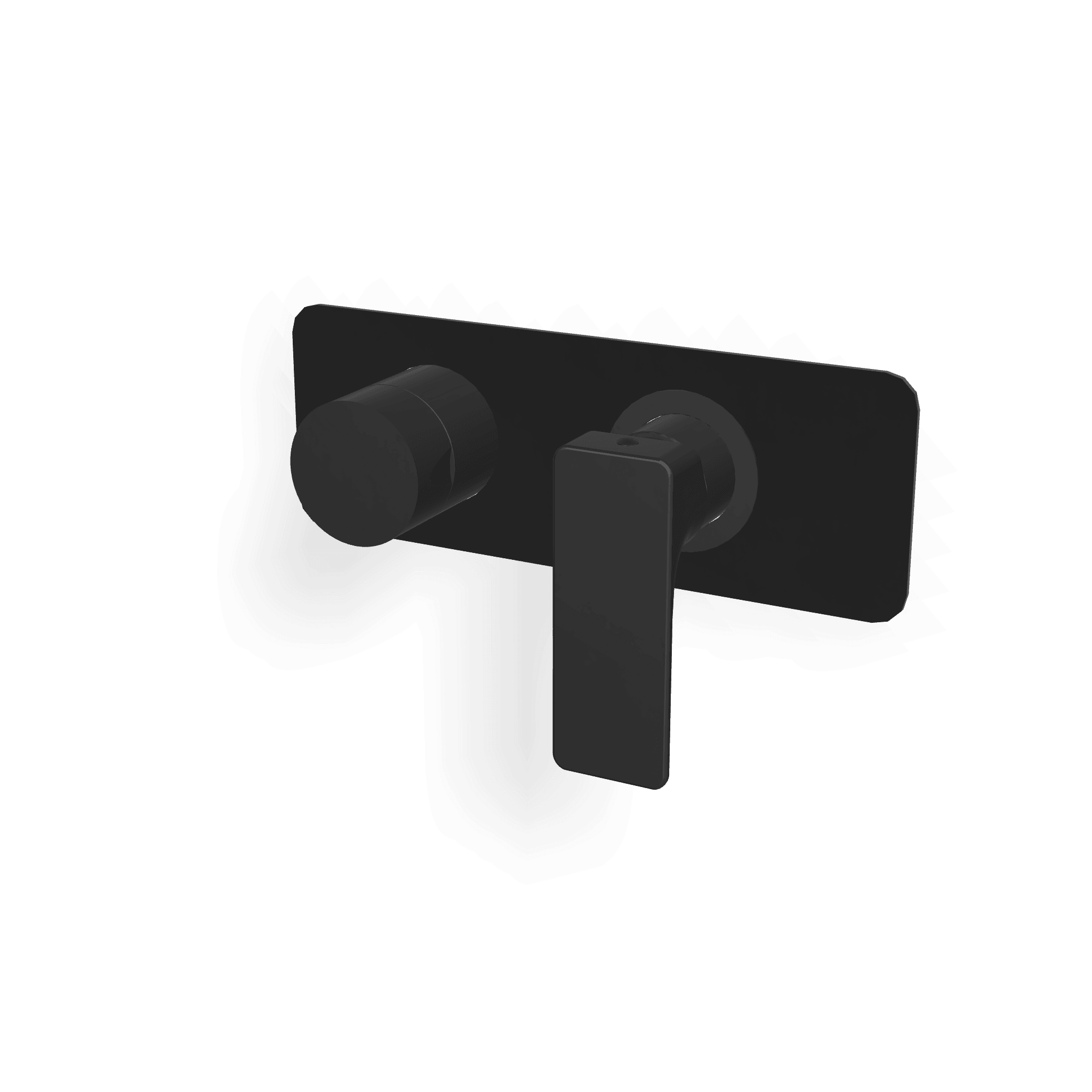 Внешняя часть смесителя для душа на 3 потребителя Hask