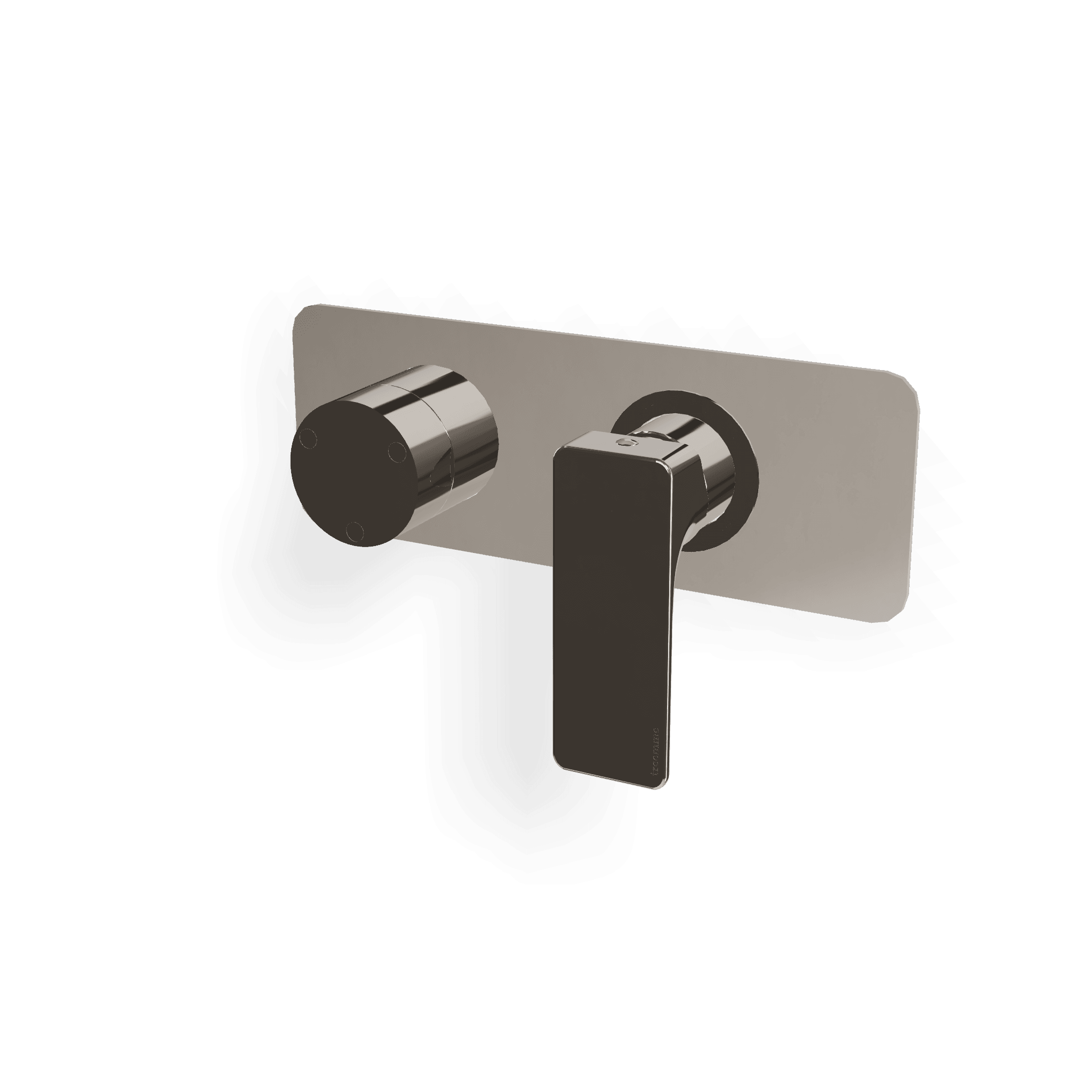 Внешняя часть смесителя для душа на 3 потребителя Hask