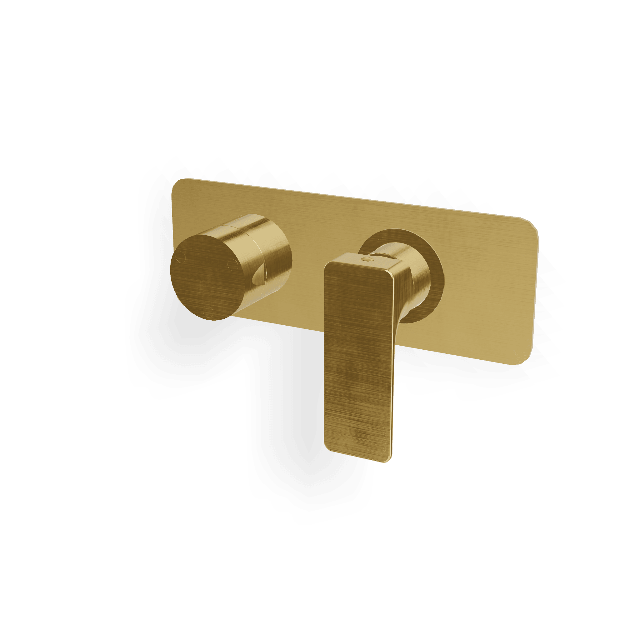 Внешняя часть смесителя для душа на 3 потребителя Hask