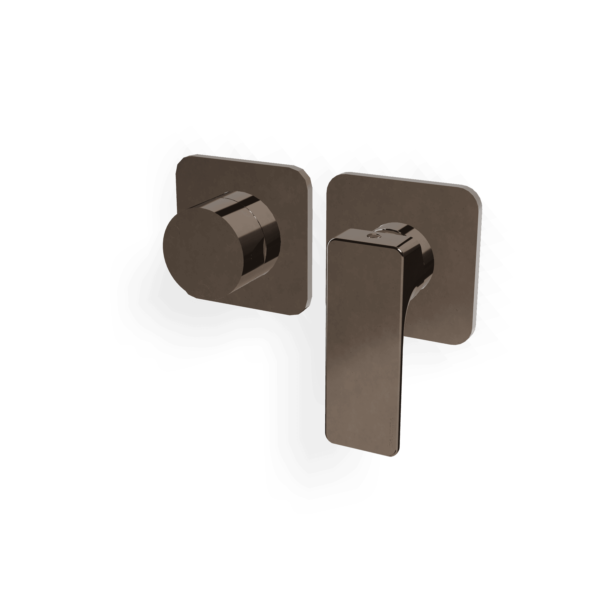 Внешняя часть смесителя для душа на 3 потребителя Hask