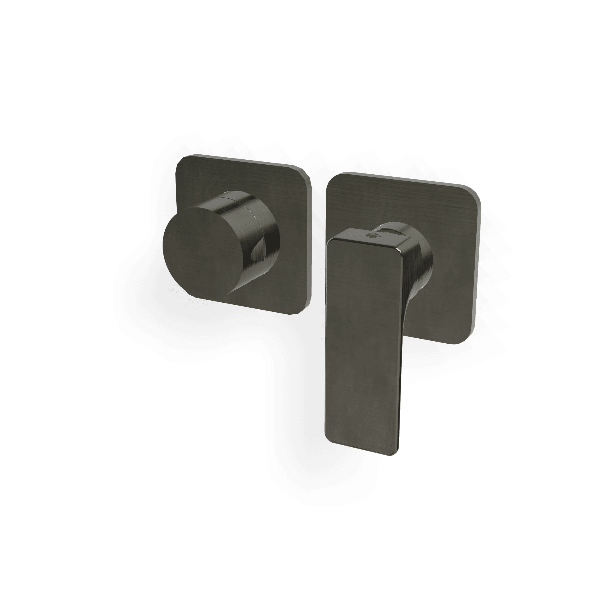 Внешняя часть смесителя для душа на 3 потребителя Hask