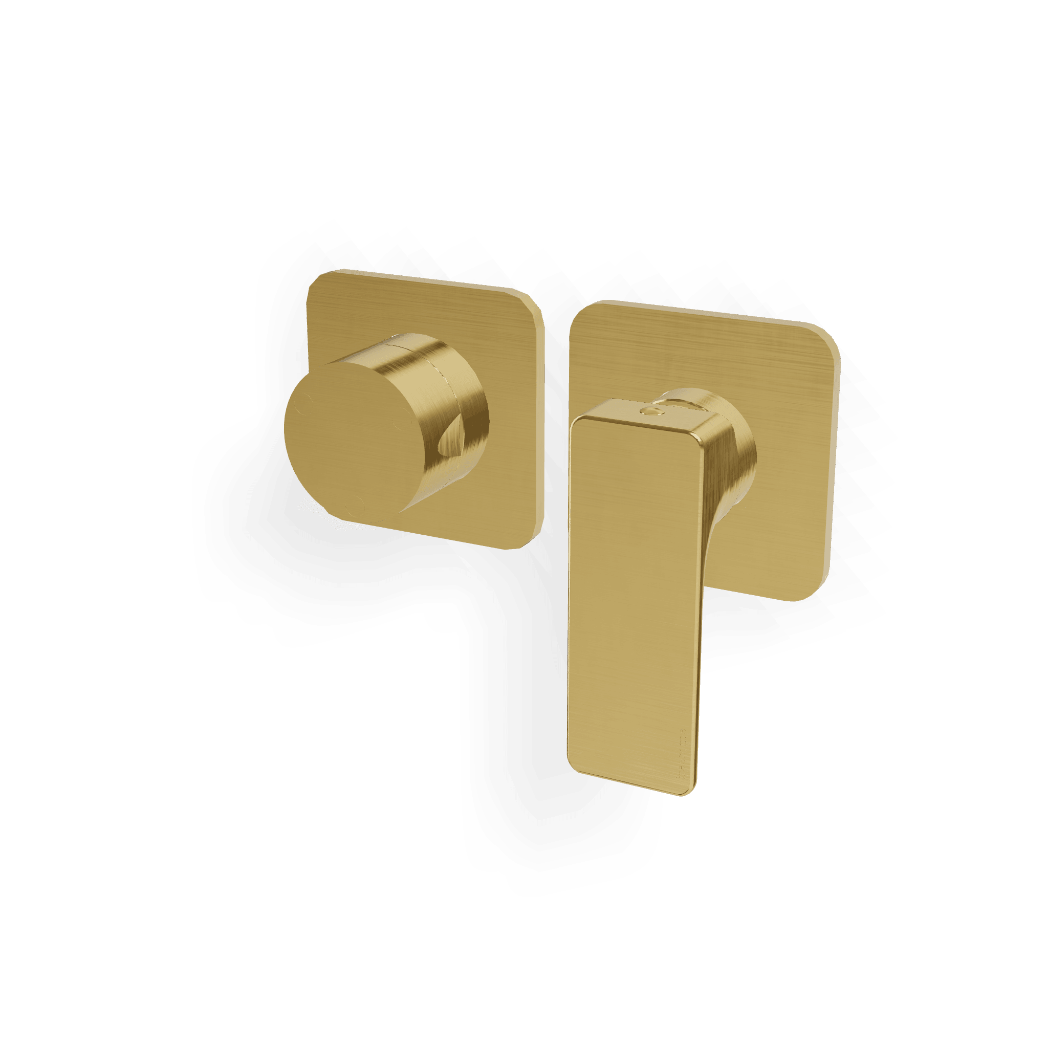 Внешняя часть смесителя для душа на 3 потребителя Hask