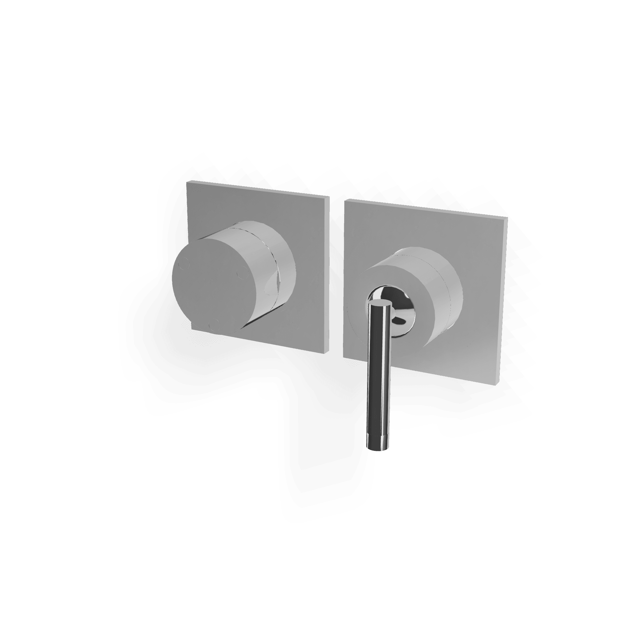 Внешняя часть смесителя для душа на 3 потребителя Arche