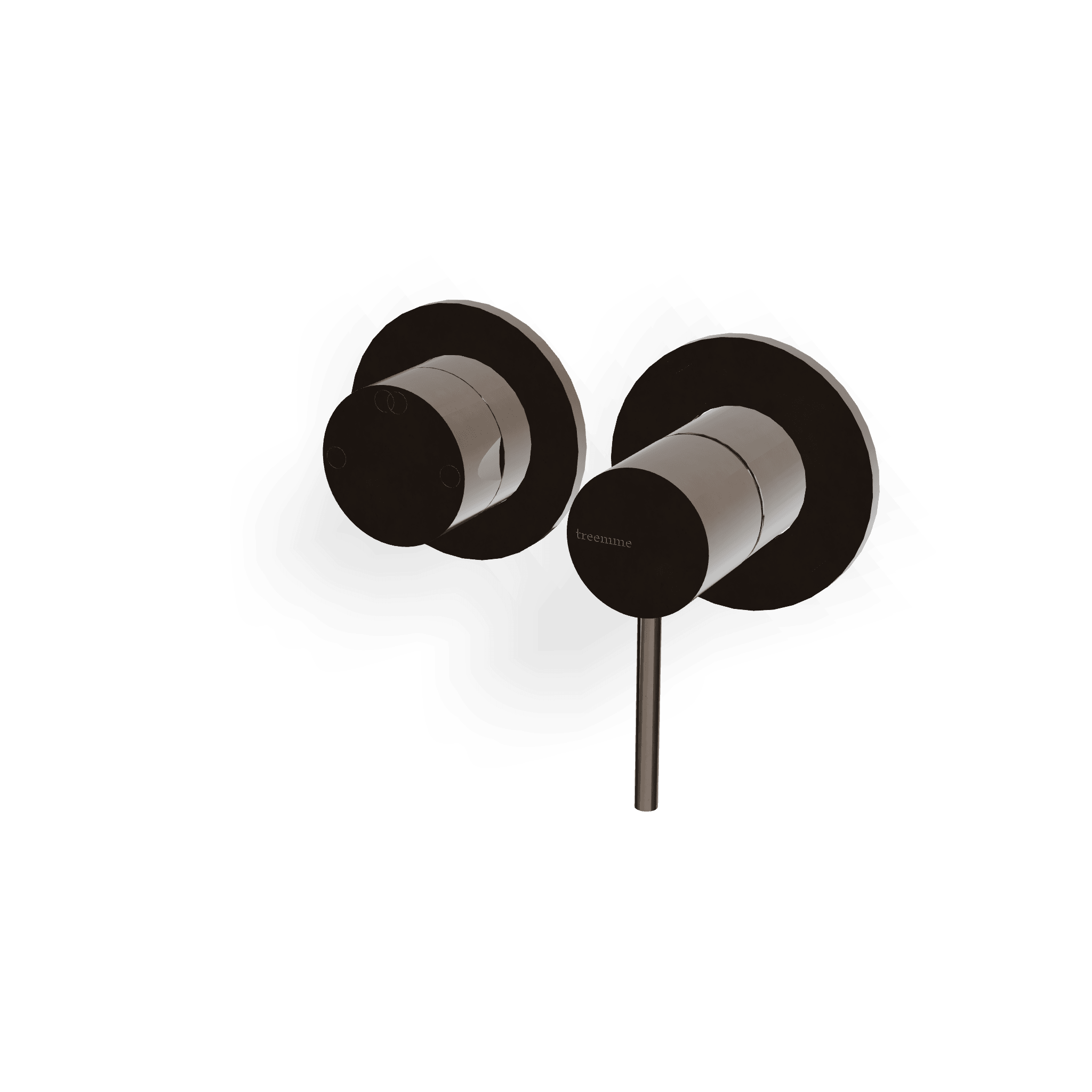 Внешняя часть смесителя для душа на 2 потребителя Up+