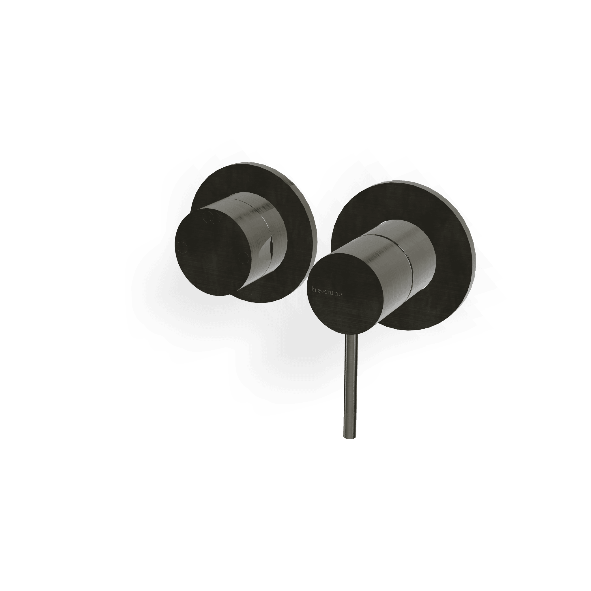 Внешняя часть смесителя для душа на 2 потребителя Up+