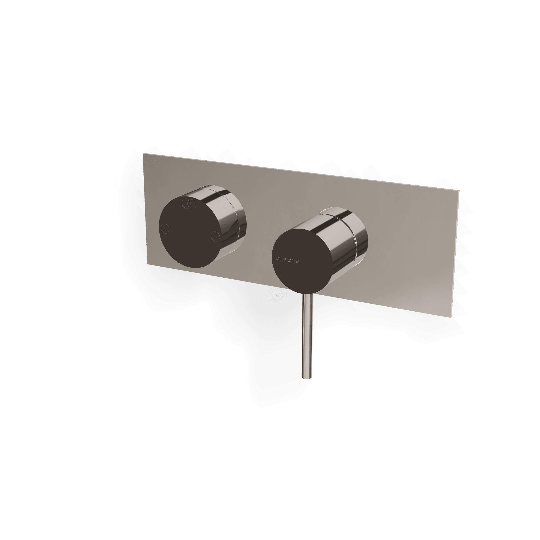 Внешняя часть смесителя для душа на 2 потребителя Up+