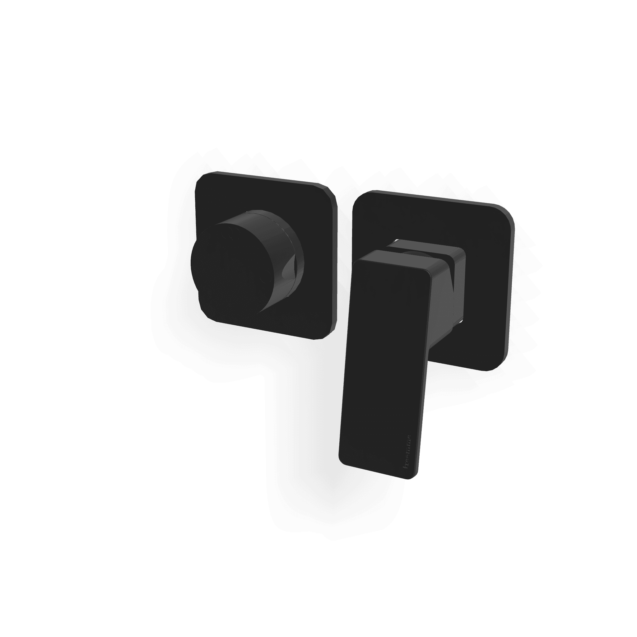 Внешняя часть смесителя для душа на 3 потребителя Pa36