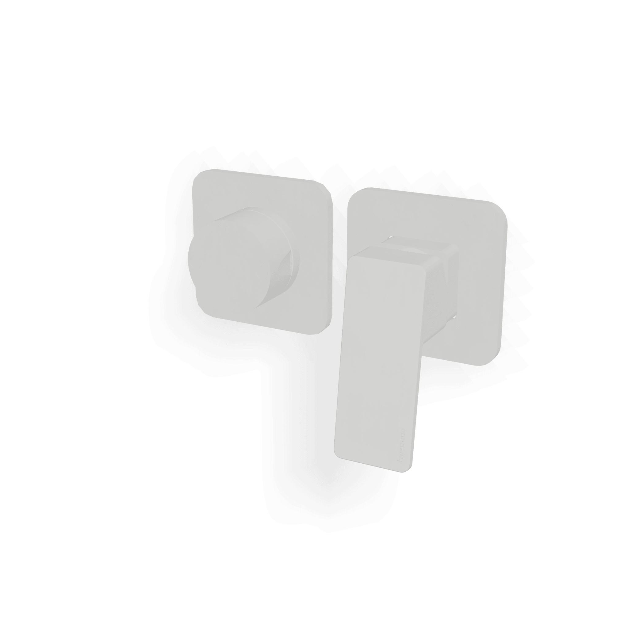 Внешняя часть смесителя для душа на 3 потребителя Pa36