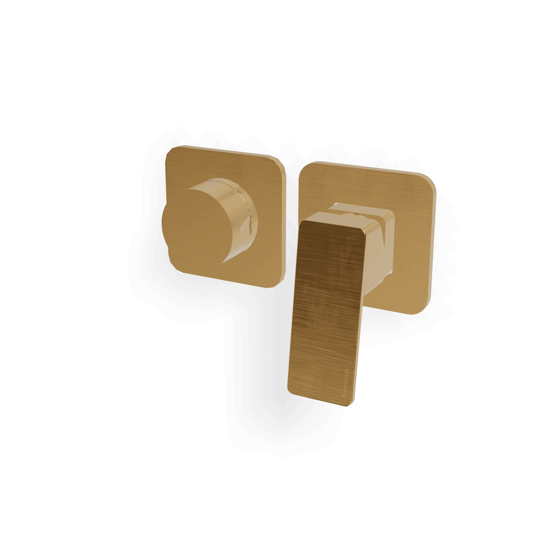 Внешняя часть смесителя для душа на 3 потребителя Pa36