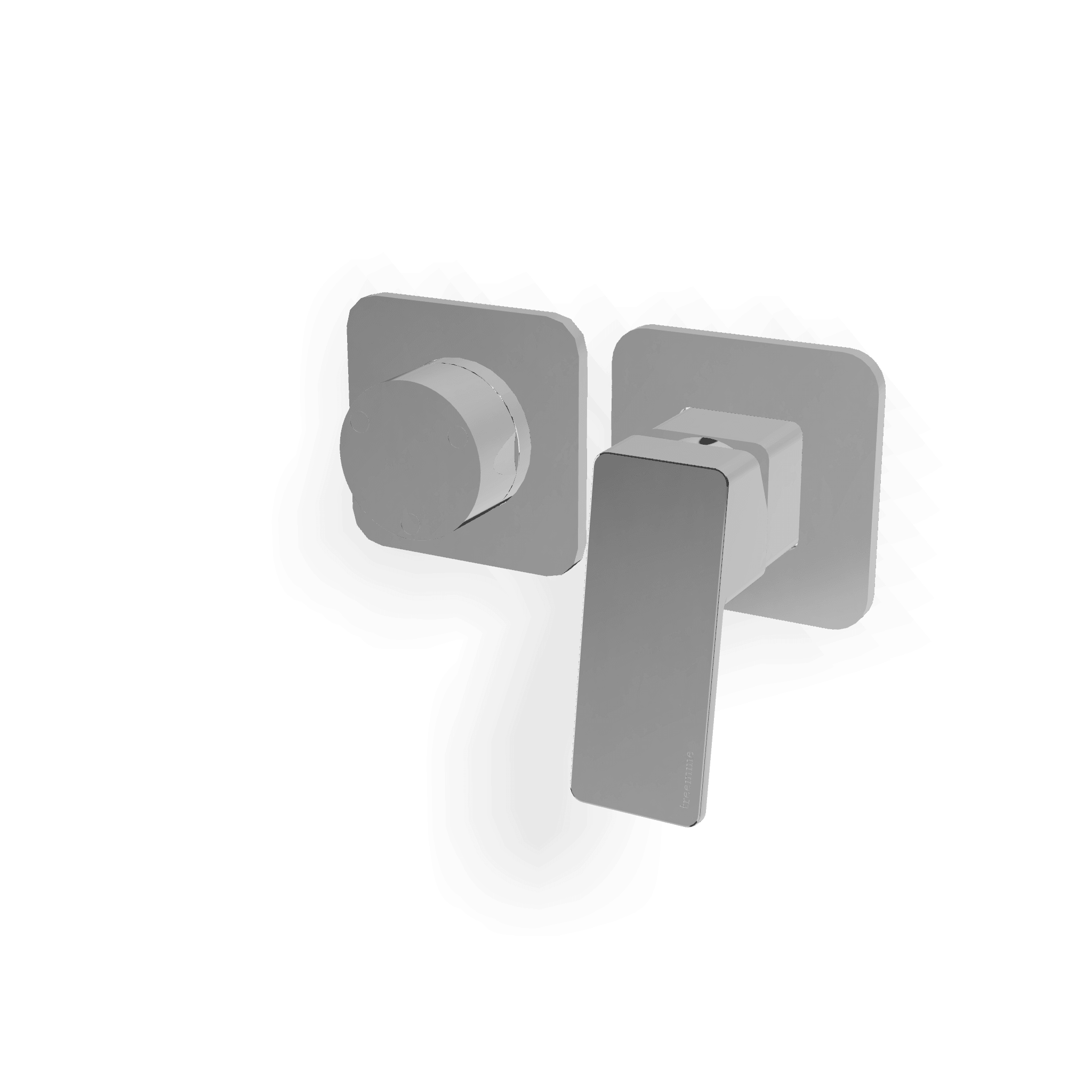 Внешняя часть смесителя для душа на 3 потребителя Pa36