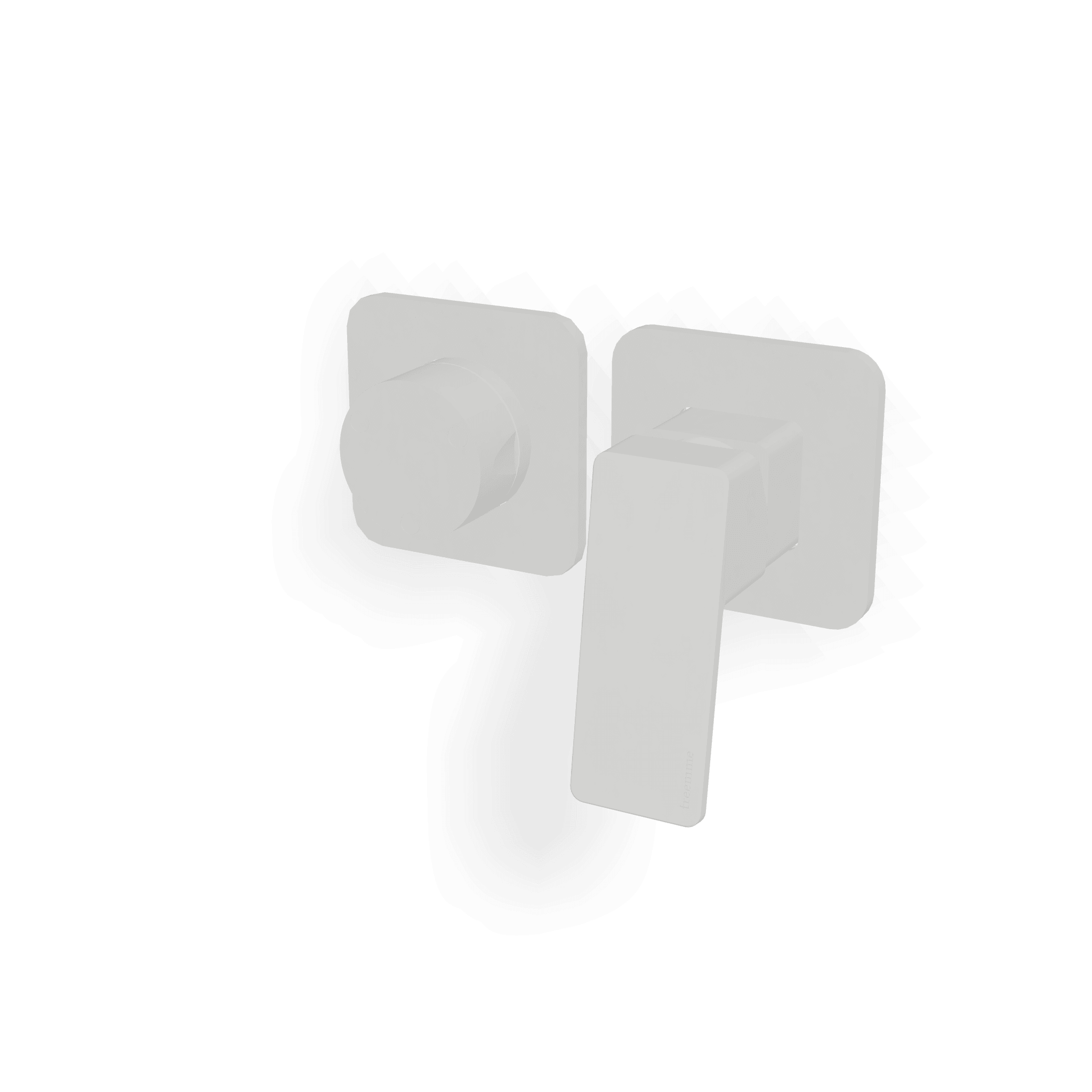 Внешняя часть смесителя для душа на 3 потребителя Pa36