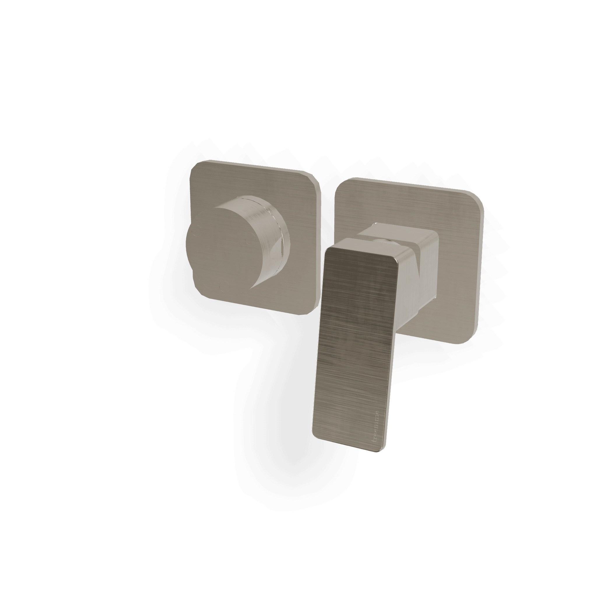 Внешняя часть смесителя для душа на 3 потребителя Pa36